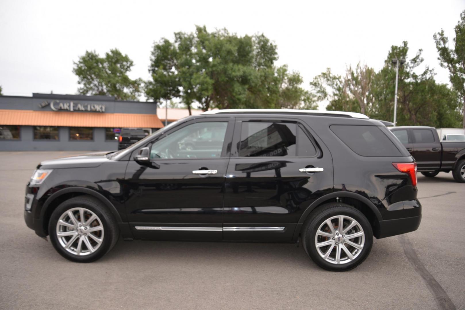 2016 black /Black Ford Explorer Limited 4WD (1FM5K8F81GG) with an 3.5L V6 DOHC 24V engine, 6-Speed Automatic transmission, located at 4562 State Avenue, Billings, MT, 59101, (406) 896-9833, 45.769516, -108.526772 - 2016 Ford Explorer Limited 4x4 This SUV is a local Trade In , it is a 2 owner vehicle , it has been in Montana the majority of its life. the tires are in good shape, you can see just by looking at it that the previous owner has taken good care of the vehicle. It runs and drives smoothly, and the A - Photo#6