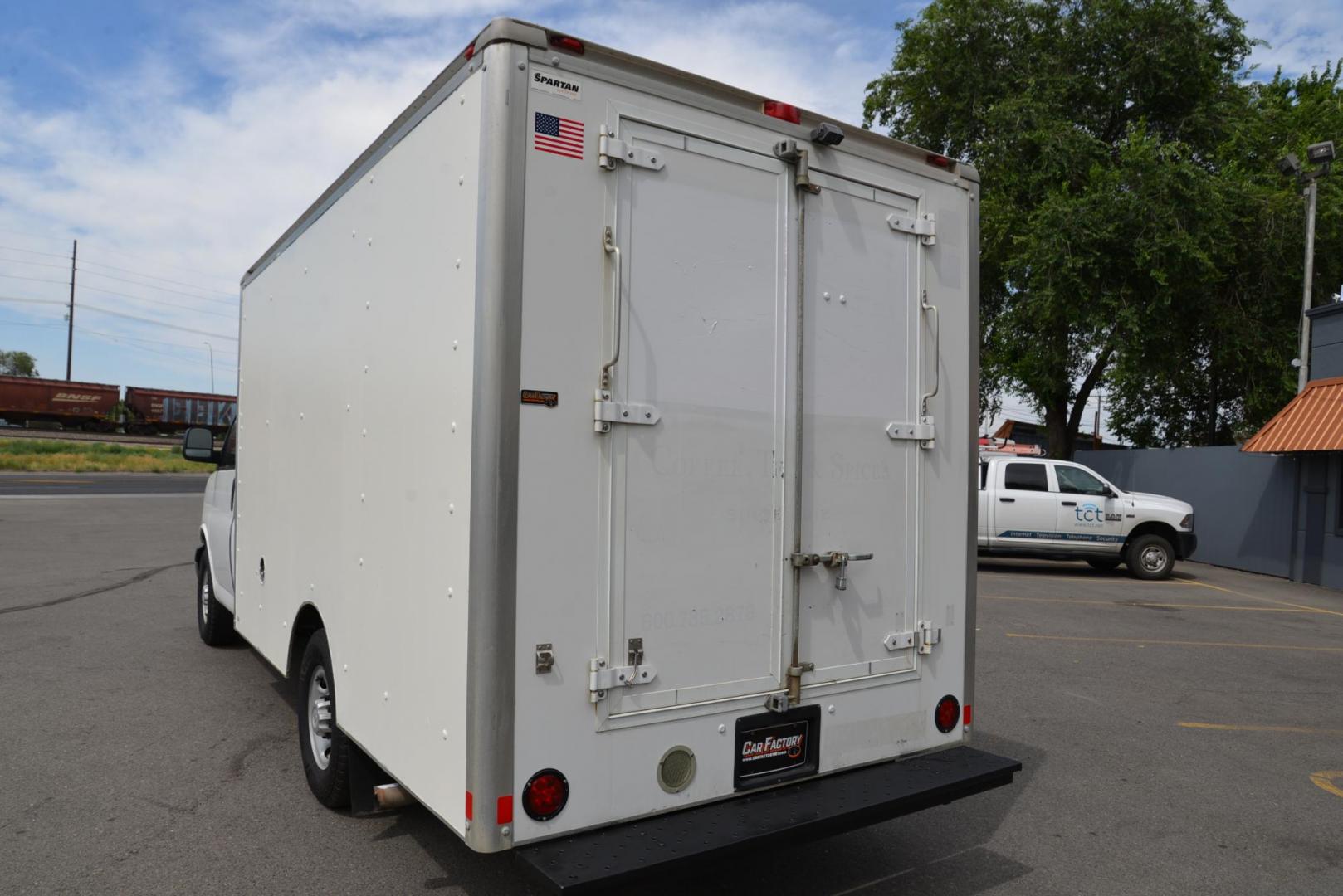 2014 Chevrolet Express G3500 (1GB0G2BG8E1) with an 6.0L V8 OHV 16V FFV engine, 6-Speed Automatic transmission, located at 4562 State Avenue, Billings, MT, 59101, (406) 896-9833, 45.769516, -108.526772 - Photo#9