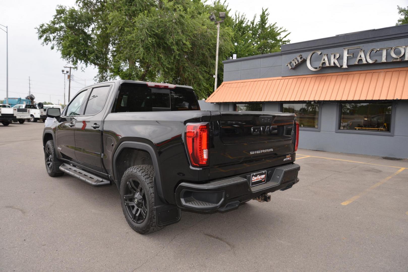 2020 /Gray Leather GMC Sierra 1500 AT4 Crew Cab 4WD (1GTP9EEL1LZ) with an 6.2L V8 OHV 16V engine, 6A transmission, located at 4562 State Avenue, Billings, MT, 59101, (406) 896-9833, 45.769516, -108.526772 - 2020 GMC Sierra 1500 AT4 Crew Cab 4WD - Low miles - One owner! 6.2L V8 OHV 16V FFV Engine - 10 - Speed Automatic Transmission - 4WD - 34,501 miles - One owner! AT4 package - Dual zone climate control - tilt and telescoping steering wheel - cruise control - Bose touchscreen audio with navigatio - Photo#2