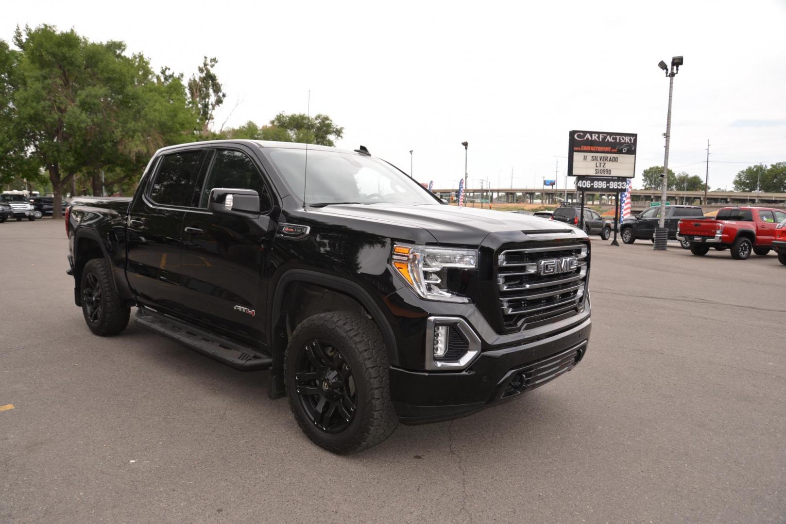 2020 /Gray Leather GMC Sierra 1500 AT4 Crew Cab 4WD (1GTP9EEL1LZ) with an 6.2L V8 OHV 16V engine, 6A transmission, located at 4562 State Avenue, Billings, MT, 59101, (406) 896-9833, 45.769516, -108.526772 - Photo#12