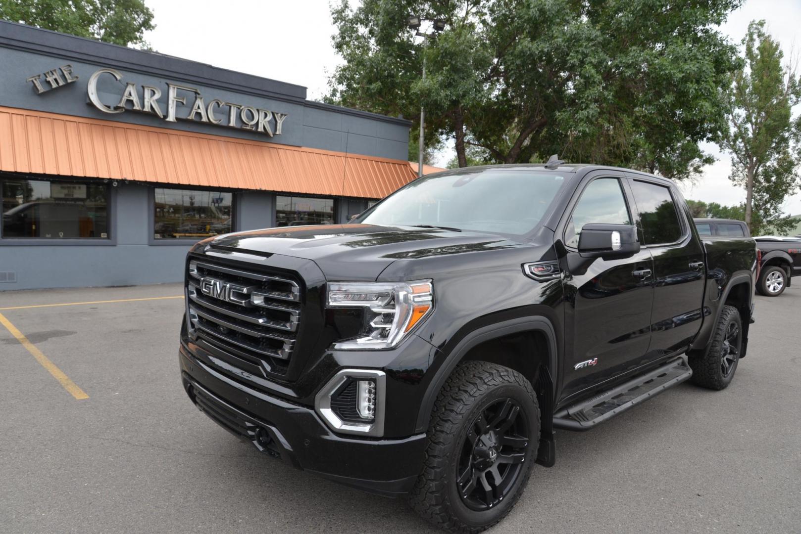 2020 /Gray Leather GMC Sierra 1500 AT4 Crew Cab 4WD (1GTP9EEL1LZ) with an 6.2L V8 OHV 16V engine, 6A transmission, located at 4562 State Avenue, Billings, MT, 59101, (406) 896-9833, 45.769516, -108.526772 - Photo#1