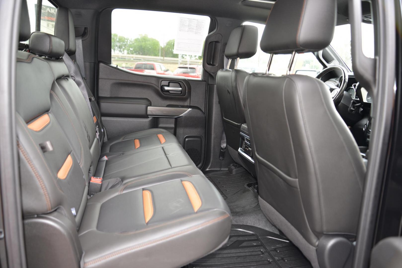 2020 /Gray Leather GMC Sierra 1500 AT4 Crew Cab 4WD (1GTP9EEL1LZ) with an 6.2L V8 OHV 16V engine, 6A transmission, located at 4562 State Avenue, Billings, MT, 59101, (406) 896-9833, 45.769516, -108.526772 - 2020 GMC Sierra 1500 AT4 Crew Cab 4WD - Low miles - One owner! 6.2L V8 OHV 16V FFV Engine - 10 - Speed Automatic Transmission - 4WD - 34,501 miles - One owner! AT4 package - Dual zone climate control - tilt and telescoping steering wheel - cruise control - Bose touchscreen audio with navigatio - Photo#29