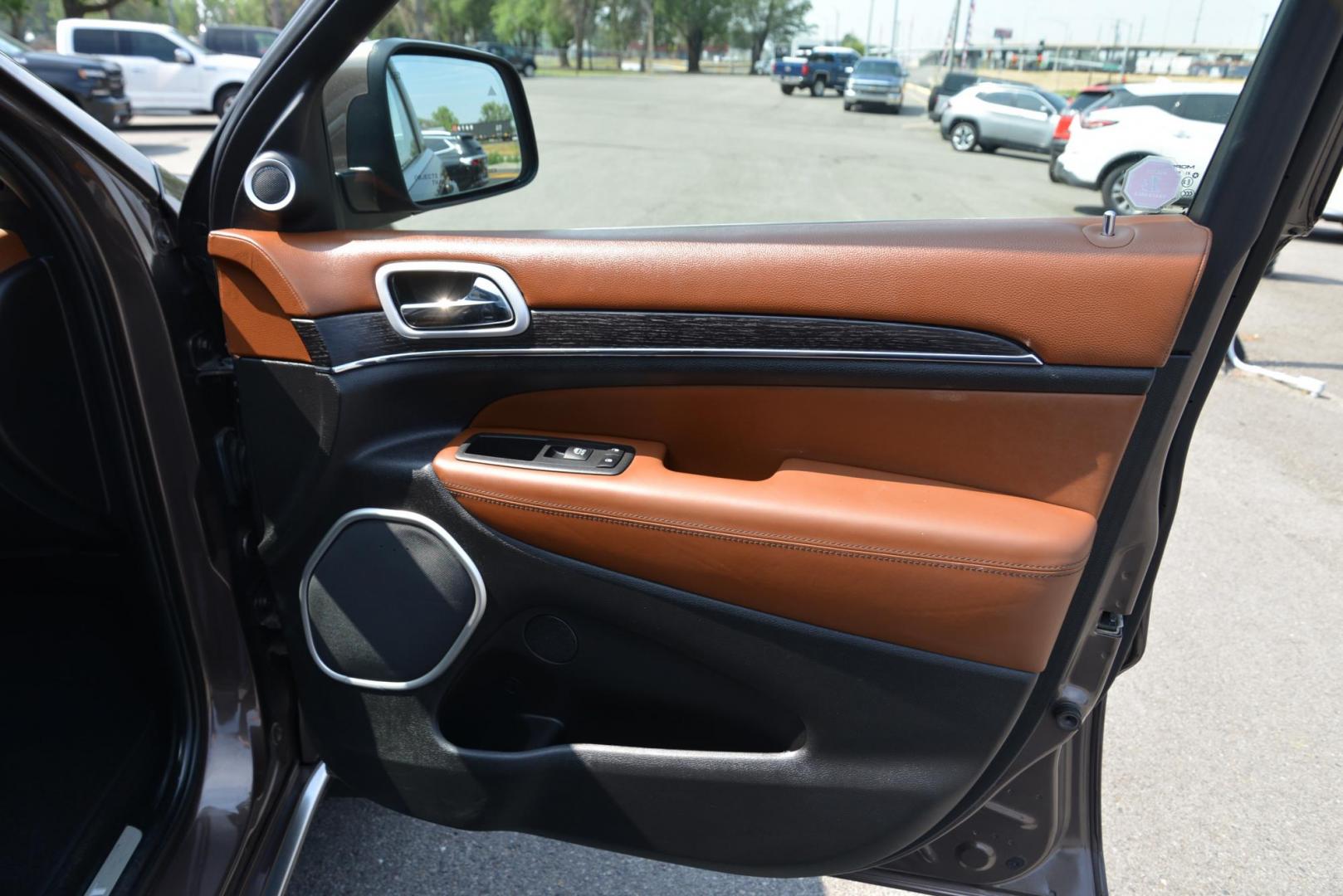 2021 Walnut Brown Metallic /Dark Sienna Brown/Black Jeep Grand Cherokee Summit 4WD (1C4RJFJG5MC) with an 3.6L V6 DOHC 24V engine, 8 speed Automatic transmission, located at 4562 State Avenue, Billings, MT, 59101, (406) 896-9833, 45.769516, -108.526772 - This is a 2021 Jeep Grand Cherokee Summit 4x4 The Summit is a one owner vehicle, there are no accidents reported on the history report. The SUV is very clean, and it drives down the road smooth and quiet. The Tires are in great shape and, if you are looking for a Cherokee with all the equipment th - Photo#28