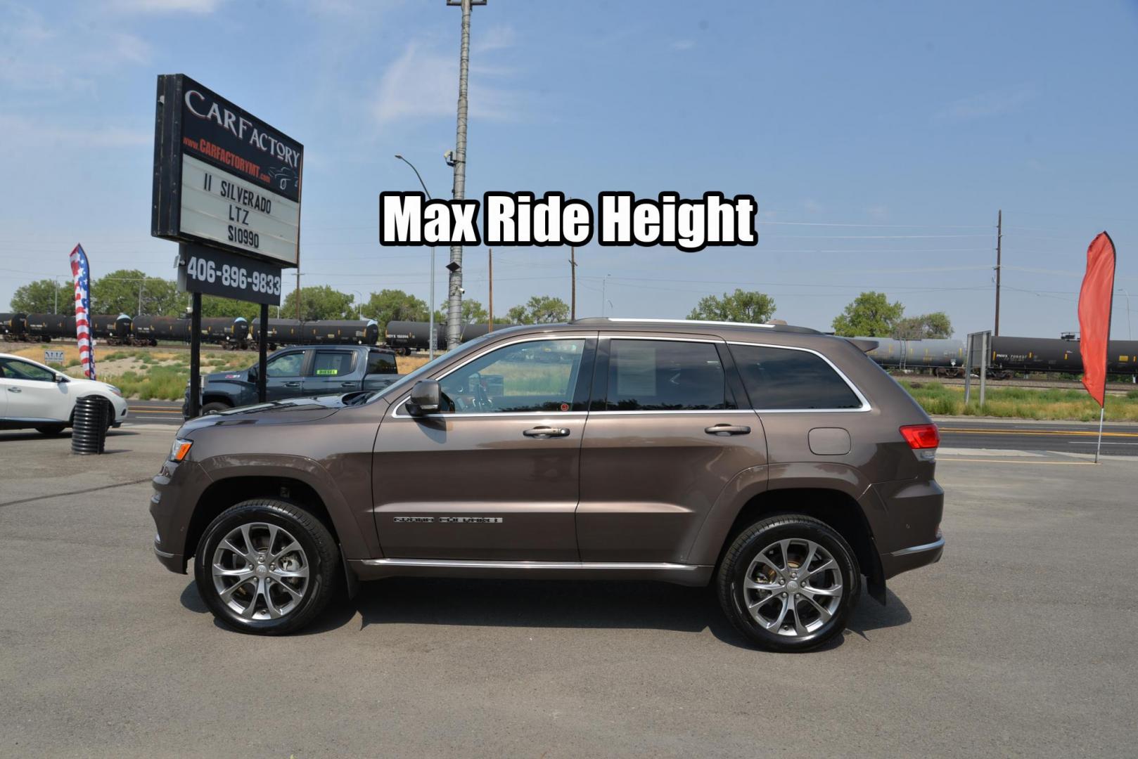 2021 Walnut Brown Metallic /Dark Sienna Brown/Black Jeep Grand Cherokee Summit 4WD (1C4RJFJG5MC) with an 3.6L V6 DOHC 24V engine, 8 speed Automatic transmission, located at 4562 State Avenue, Billings, MT, 59101, (406) 896-9833, 45.769516, -108.526772 - This is a 2021 Jeep Grand Cherokee Summit 4x4 The Summit is a one owner vehicle, there are no accidents reported on the history report. The SUV is very clean, and it drives down the road smooth and quiet. The Tires are in great shape and, if you are looking for a Cherokee with all the equipment th - Photo#7