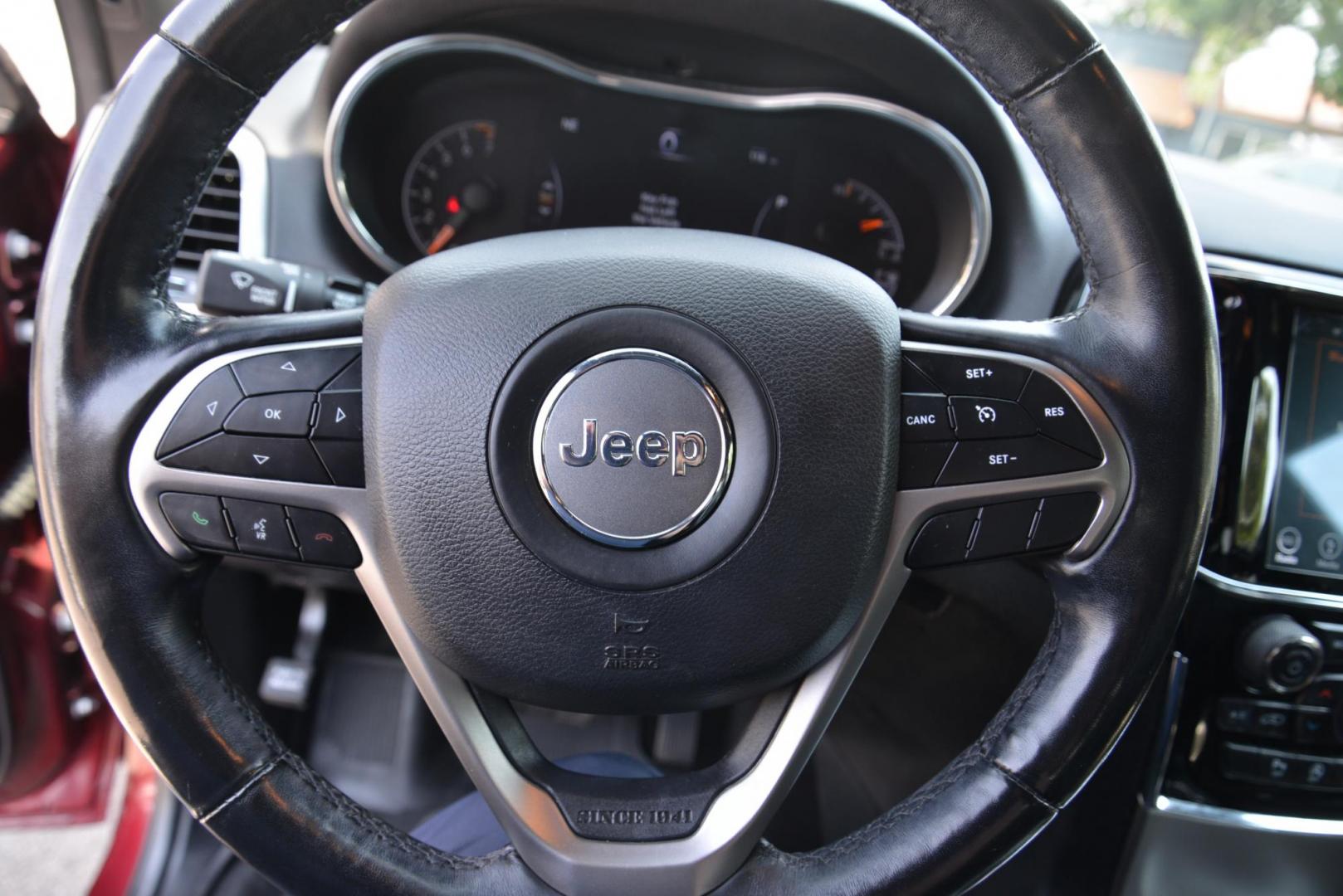 2019 Velvet red pearl /Black Jeep Grand Cherokee Altitude (1C4RJFAG1KC) with an 3.6L V6 DOHC 24V engine, 8A transmission, located at 4562 State Avenue, Billings, MT, 59101, (406) 896-9833, 45.769516, -108.526772 - 2019 Jeep Grand Cherokee Altitude 4x4 The Jeep is a local trade in, It is a Two owner vehicle, The history report has service records notated , there are no accidents reported on The history report. The SUV is very clean and it runs and drives nicely. The Tires are in great shape it has a 3.6 Lite - Photo#11