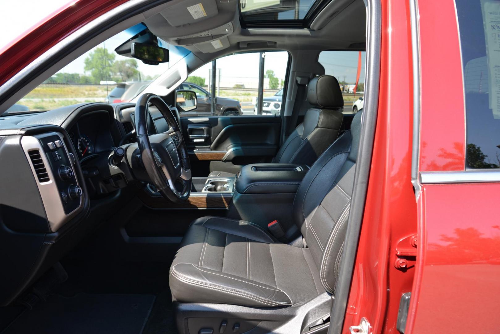 2018 Red Quartz Tintcoat /dark charcoal GMC Sierra 1500 Denali Crew Cab Long Box 4WD (3GTU2PEC3JG) with an 5.3L V8 OHV 16V engine, 8 speed Automatic transmission, located at 4562 State Avenue, Billings, MT, 59101, (406) 896-9833, 45.769516, -108.526772 - 2018 GMC Sierra 1500 Denali Crew Cab 4x4 This is a One Owner Truck, There are no accidents reported on the vehicle history report, the tires are 20 inch Goodyear Eagle LS2's and they are in good shape, the Denali runs smooth and quiet and the truck is very clean inside and out! The GMC has a long l - Photo#11