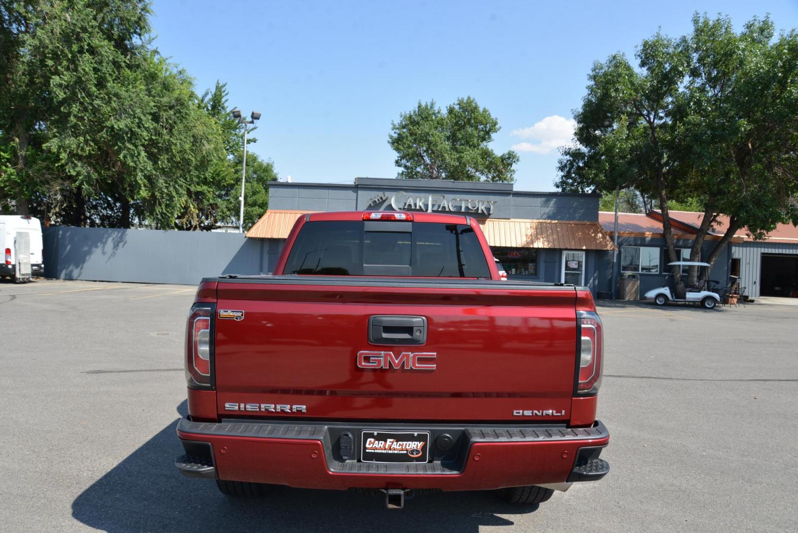 2018 Red Quartz Tintcoat /dark charcoal GMC Sierra 1500 Denali Crew Cab Long Box 4WD (3GTU2PEC3JG) with an 5.3L V8 OHV 16V engine, 8 speed Automatic transmission, located at 4562 State Avenue, Billings, MT, 59101, (406) 896-9833, 45.769516, -108.526772 - Photo#6