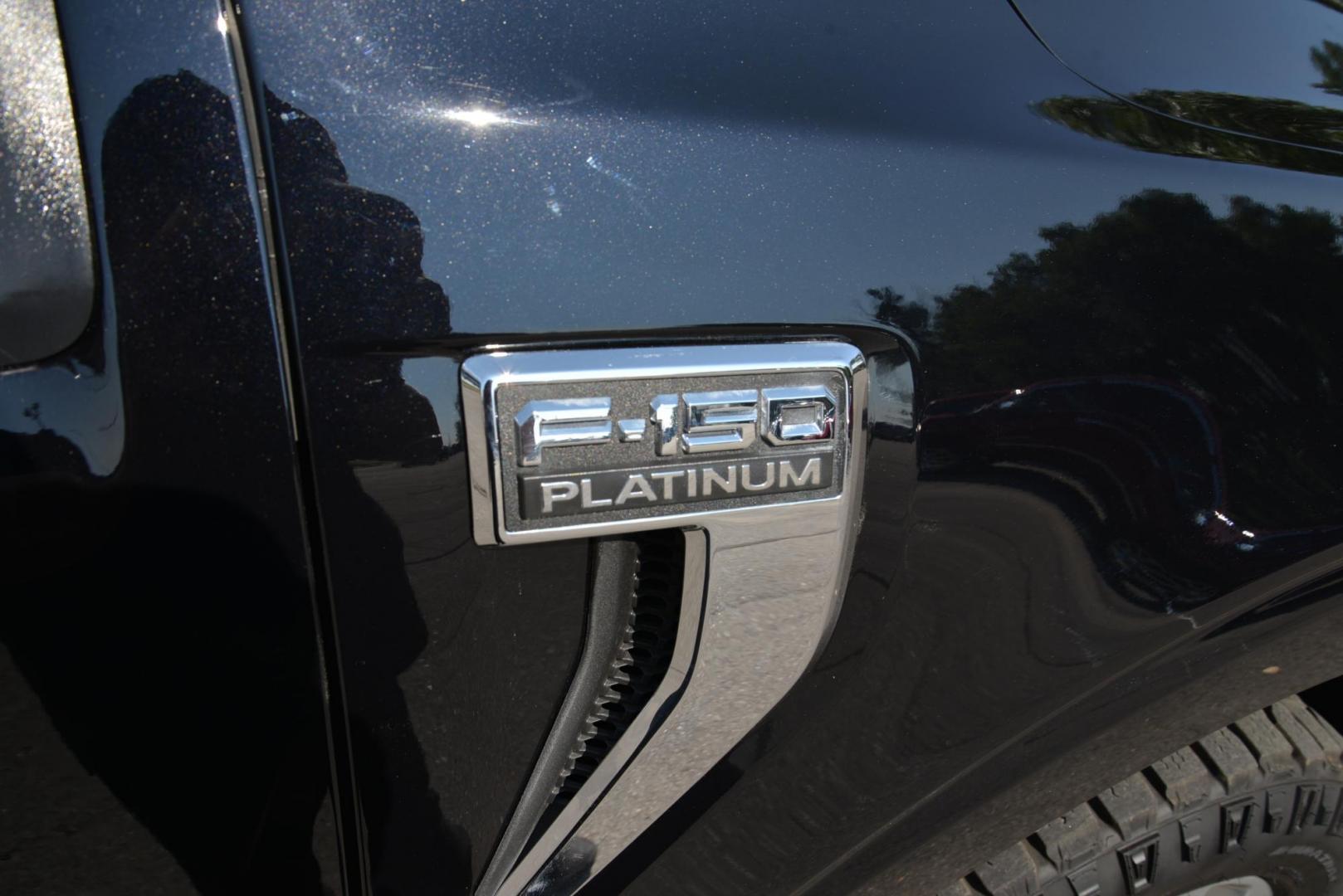 2021 Black /Black Ford F-150 Platinum SuperCrew 6.5-ft. Bed 4WD (1FTFW1E53MF) with an 5.0L V8 OHV 16V engine, 10 Speed Automatic transmission, located at 4562 State Avenue, Billings, MT, 59101, (406) 896-9833, 45.769516, -108.526772 - This is a 2021 Ford F-150 Platinum SuperCrew 4x4 with a 6 and a half foot bed This Ford is a One Owner Truck, there are no accidents reported on the history report. It has 20 inch Goodyear Wrangler Dura trac tires and they are in great shape. it has a 5 Liter V8, 10 Speed automatic transmission, - Photo#14