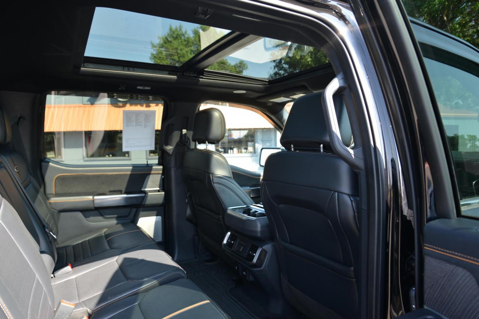 2021 Black /Black Ford F-150 Platinum SuperCrew 6.5-ft. Bed 4WD (1FTFW1E53MF) with an 5.0L V8 OHV 16V engine, 10 Speed Automatic transmission, located at 4562 State Avenue, Billings, MT, 59101, (406) 896-9833, 45.769516, -108.526772 - This is a 2021 Ford F-150 Platinum SuperCrew 4x4 with a 6 and a half foot bed This Ford is a One Owner Truck, there are no accidents reported on the history report. It has 20 inch Goodyear Wrangler Dura trac tires and they are in great shape. it has a 5 Liter V8, 10 Speed automatic transmission, - Photo#34