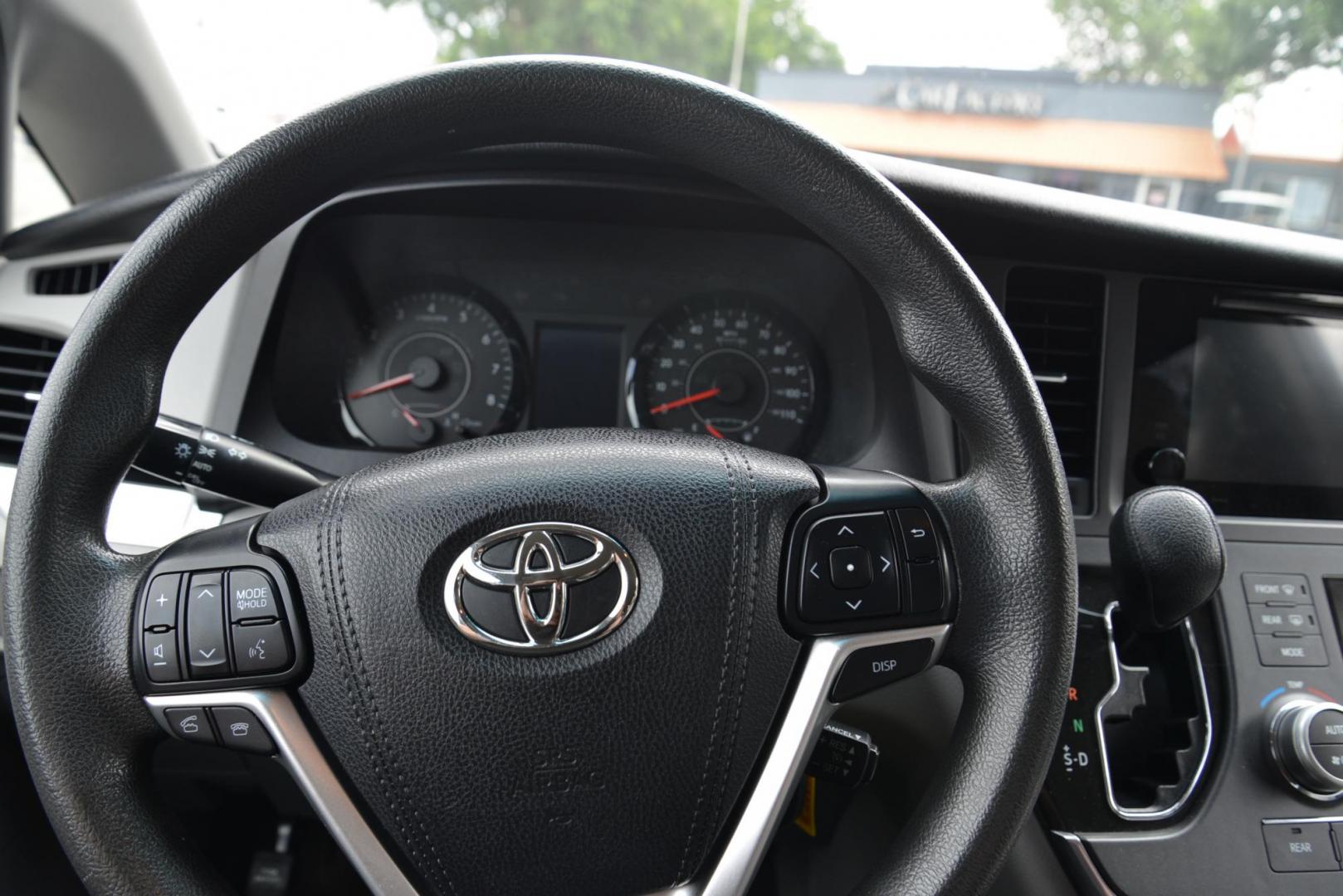 2016 White /Grey Toyota Sienna LE with an 3.5L V6 engine, 6 speed automatic transmission, located at 4562 State Avenue, Billings, MT, 59101, (406) 896-9833, 45.769516, -108.526772 - 2016 Toyota Sienna LE This is a 2 owner vehicle, the Van has no accidents reported to CarFax, there are 18 service history records reported on CarFax, The Toyota has low miles. It has 17 Inch Cooper Discoverer Tires that are in good shape, The Sienna runs and drives nicely. Mileage: 95,384 miles - Photo#12