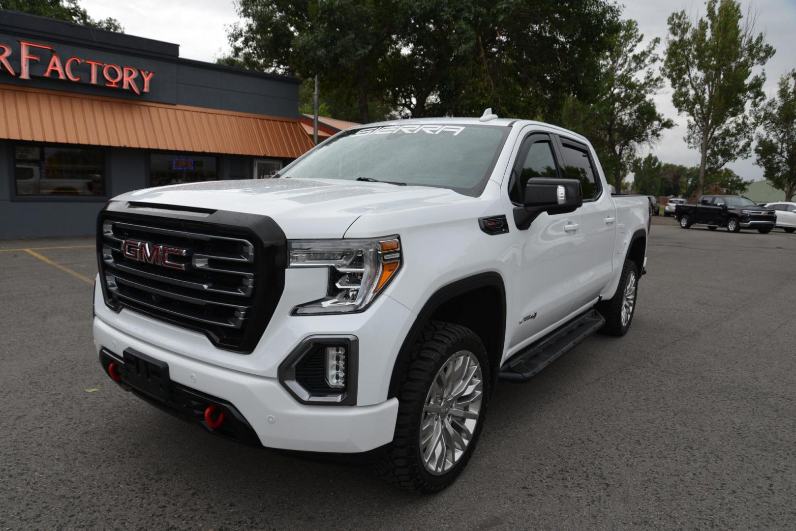 2020 White /Black GMC Sierra 1500 AT4 (1GTP9EEL0LZ) with an 6.2L V8 OHV 16V engine, 6A transmission, located at 4562 State Avenue, Billings, MT, 59101, (406) 896-9833, 45.769516, -108.526772 - 2020 GMC Sierra 1500 AT4 Crew Cab 4x4 with 5 '8" Bed This is a very clean truck with only 25,674 miles. There are no accidents reported on the history report, The Tires are in next to new condition, The AT4 runs and drives nicely, Talk about luxury and performance in one Package. with a 6.2 Li - Photo#1