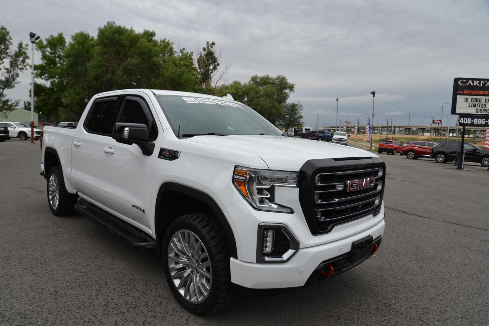 2020 White /Black GMC Sierra 1500 AT4 (1GTP9EEL0LZ) with an 6.2L V8 OHV 16V engine, 6A transmission, located at 4562 State Avenue, Billings, MT, 59101, (406) 896-9833, 45.769516, -108.526772 - 2020 GMC Sierra 1500 AT4 Crew Cab 4x4 with 5 '8" Bed This is a very clean truck with only 25,674 miles. There are no accidents reported on the history report, The Tires are in next to new condition, The AT4 runs and drives nicely, Talk about luxury and performance in one Package. with a 6.2 Li - Photo#3