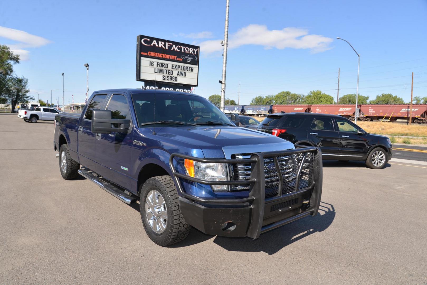 2012 Dark Blue Pearl Metallic /Grey Ford F-150 XLT (1FTFW1ET8CF) with an 3.5L V6 TURBO engine, 6-Speed Automatic transmission, located at 4562 State Avenue, Billings, MT, 59101, (406) 896-9833, 45.769516, -108.526772 - Photo#1