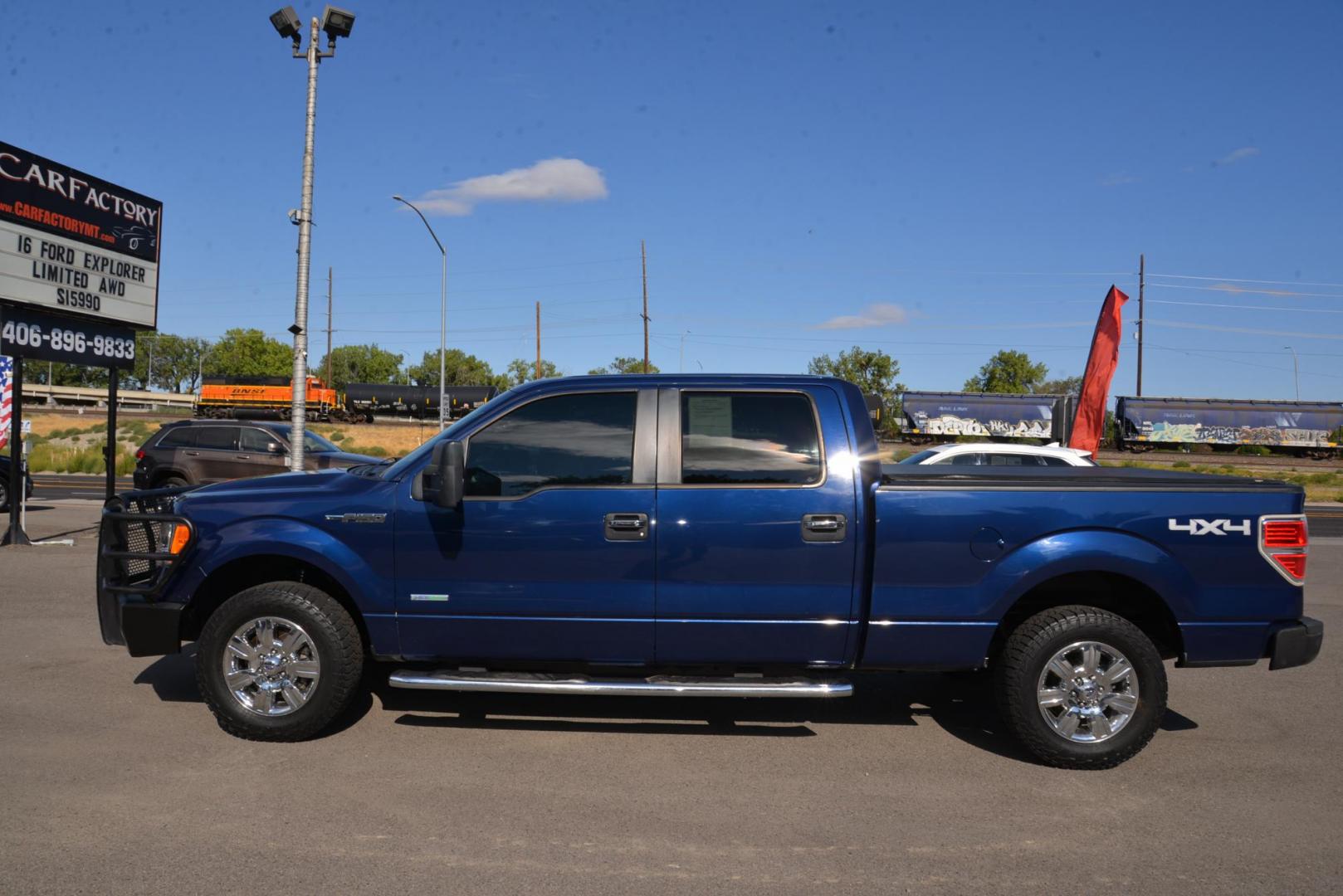 2012 Dark Blue Pearl Metallic /Grey Ford F-150 XLT (1FTFW1ET8CF) with an 3.5L V6 TURBO engine, 6-Speed Automatic transmission, located at 4562 State Avenue, Billings, MT, 59101, (406) 896-9833, 45.769516, -108.526772 - Photo#10