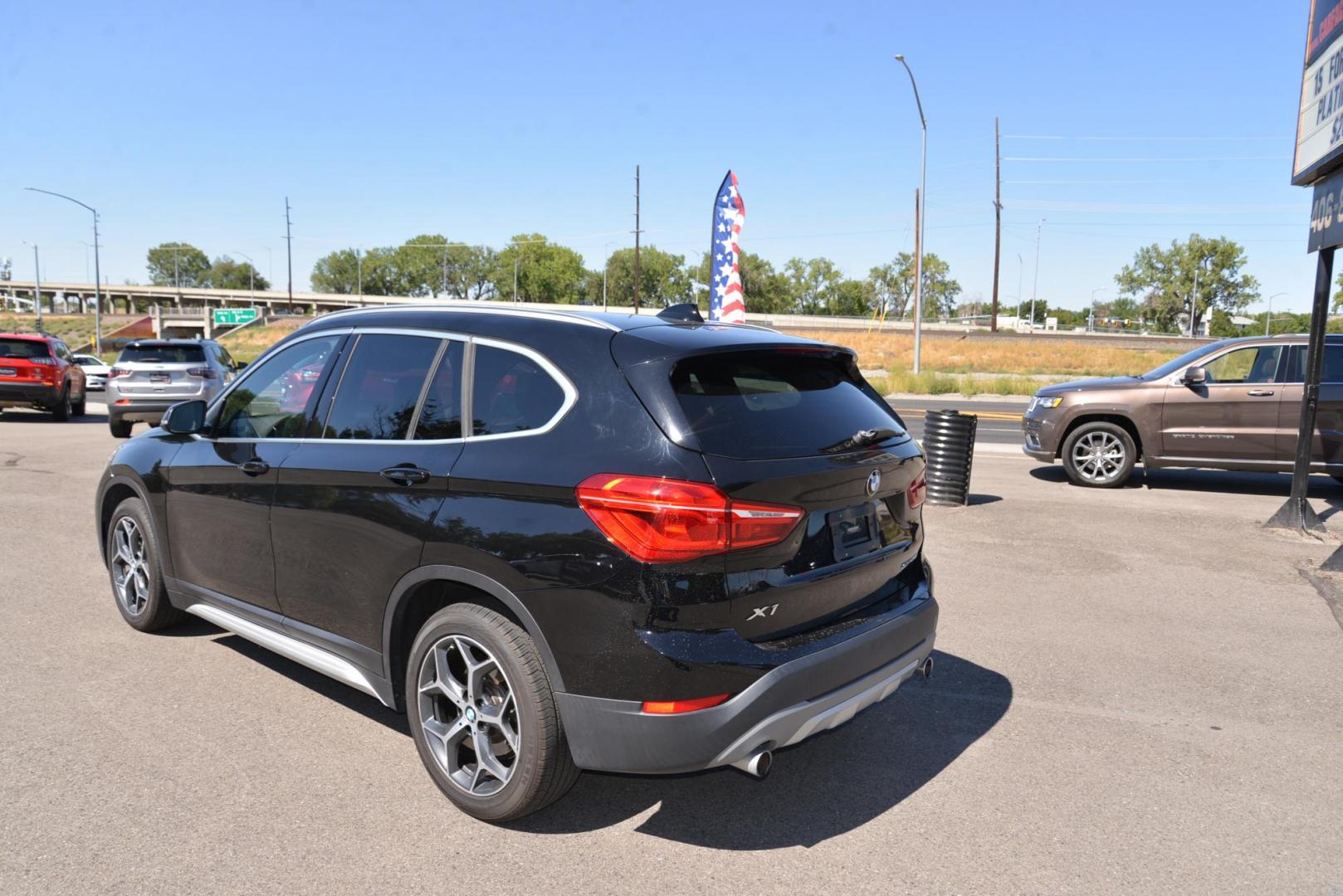 2018 black /Black BMW X1 sDrive28i (WBXHU7C33J5) with an 2.0L L4 DOHC 16V engine, 8A transmission, located at 4562 State Avenue, Billings, MT, 59101, (406) 896-9833, 45.769516, -108.526772 - This is a 2018 BMW X1 sDrive28i The X1 is a Low Mileage two owner vehicle, there are multiple service records reported and there are no accidents reported on the history report, The BMW has very low miles and runs and drives smooth and quiet. The tires are in great shape, this cross over is very cl - Photo#3