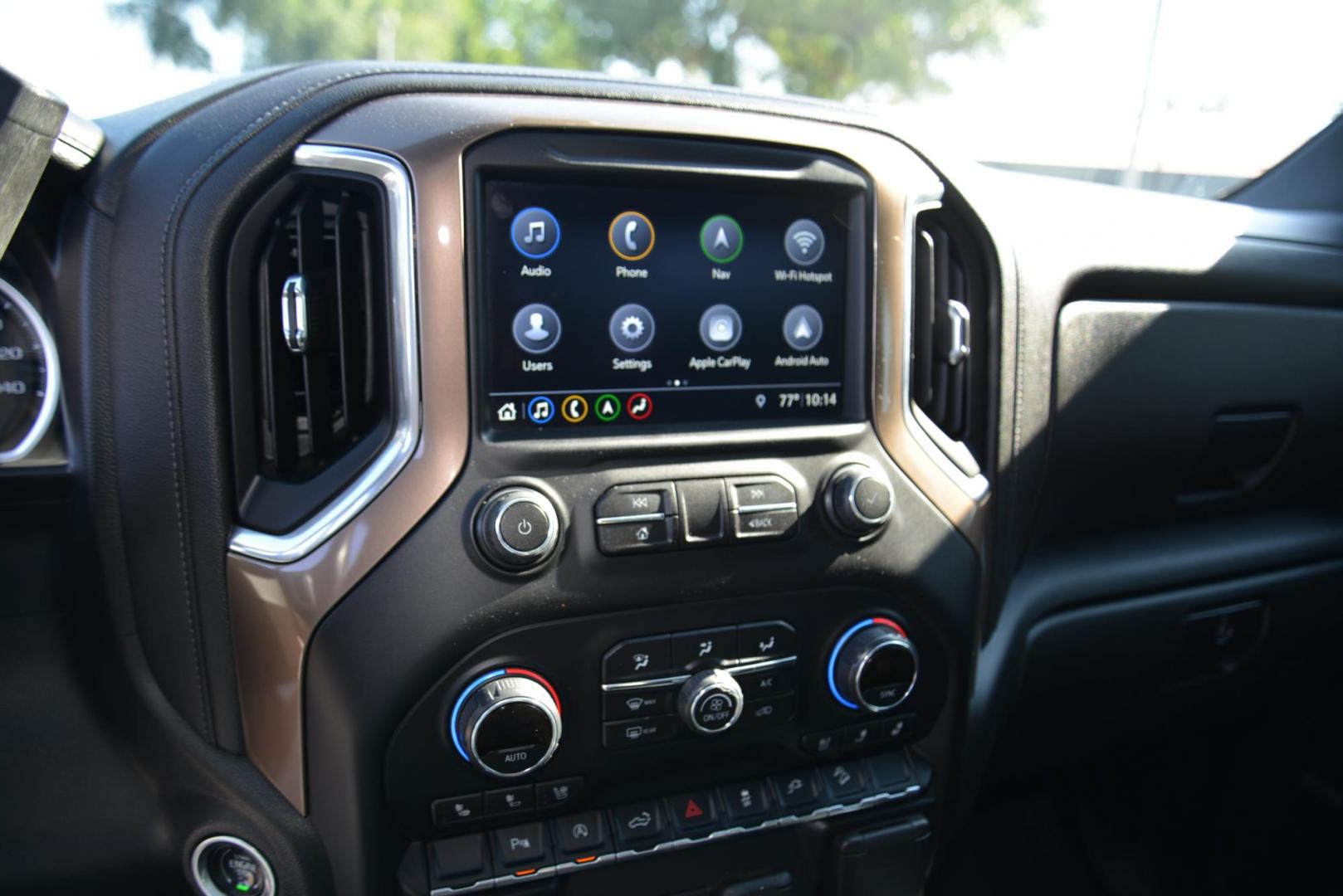 2019 Satin Steel Metallic /Jet Black Chevrolet Silverado 1500 High Country Crew Cab 4WD (1GCUYHED6KZ) with an 5.3L V8 OHV 16V engine, 8 speed Automatic transmission, located at 4562 State Avenue, Billings, MT, 59101, (406) 896-9833, 45.769516, -108.526772 - 2019 Chevy Silverado 1500 High Country Z71 4x4 The High Country is a one owner truck with no accidents reported on the history report, it has low miles and runs and drives nicely It has a 5.3 Liter V8, 8-speed automatic transmission with cruise and powertrain grade braking, trailering package wi - Photo#19