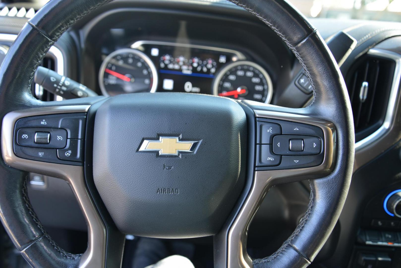 2019 Satin Steel Metallic /Jet Black Chevrolet Silverado 1500 High Country Crew Cab 4WD (1GCUYHED6KZ) with an 5.3L V8 OHV 16V engine, 8 speed Automatic transmission, located at 4562 State Avenue, Billings, MT, 59101, (406) 896-9833, 45.769516, -108.526772 - 2019 Chevy Silverado 1500 High Country Z71 4x4 The High Country is a one owner truck with no accidents reported on the history report, it has low miles and runs and drives nicely It has a 5.3 Liter V8, 8-speed automatic transmission with cruise and powertrain grade braking, trailering package wi - Photo#23