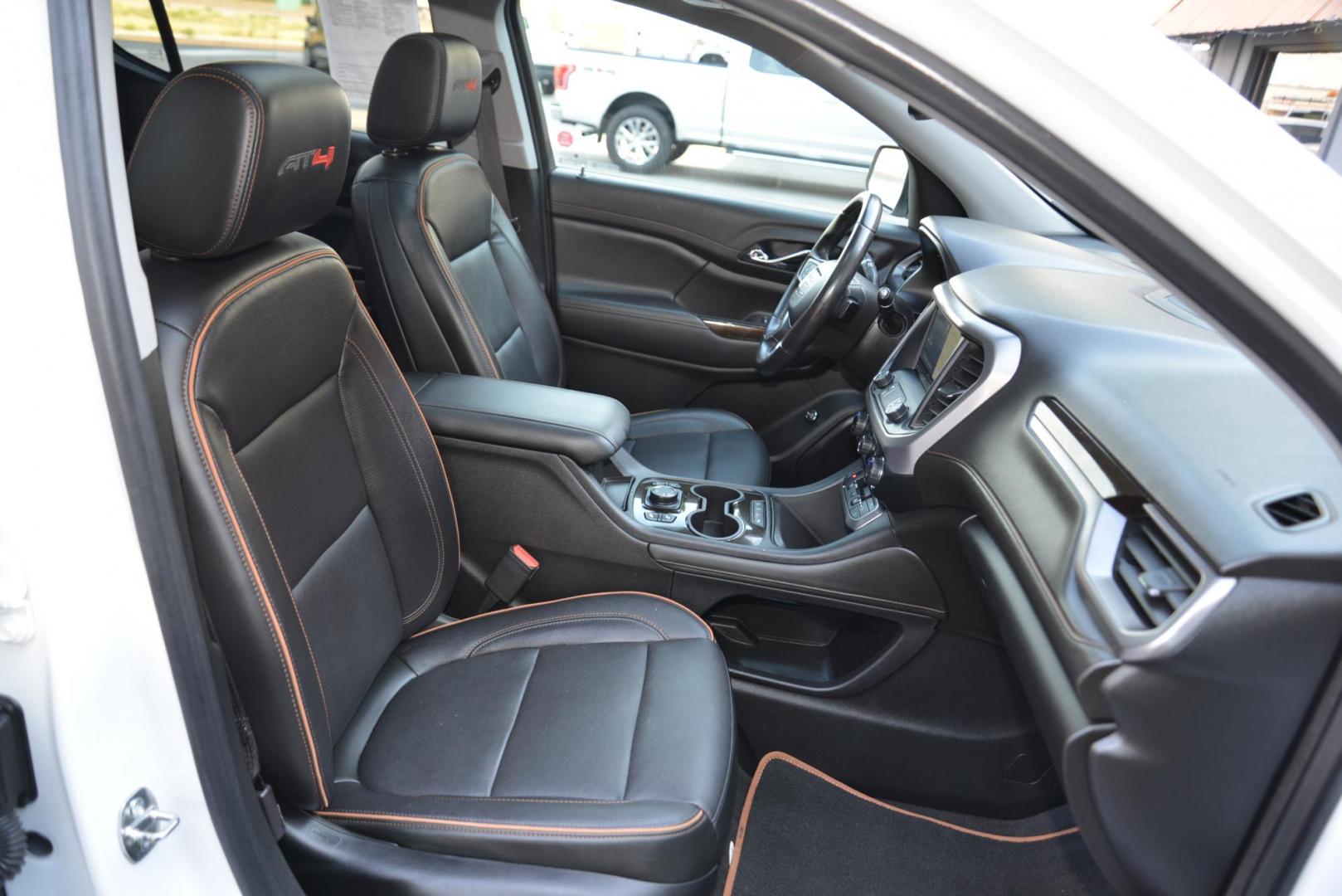 2020 White Frost Tricoat /Jet Black GMC Acadia AT4 (1GKKNLLS6LZ) with an 3.6L V6 DOHC 24V engine, 9 Speed Automatic transmission, located at 4562 State Avenue, Billings, MT, 59101, (406) 896-9833, 45.769516, -108.526772 - 2020 GMC Acadia AT4 All Wheel Drive The Acadia's vehicle history report shows that it is a one owner vehicle and there are no accidents reported. It has 3rd row seating , the tires are brand new. The AT4 runs and drives nicely. Both the exterior and interior are in great shape. It has a 3.6 Liter - Photo#29