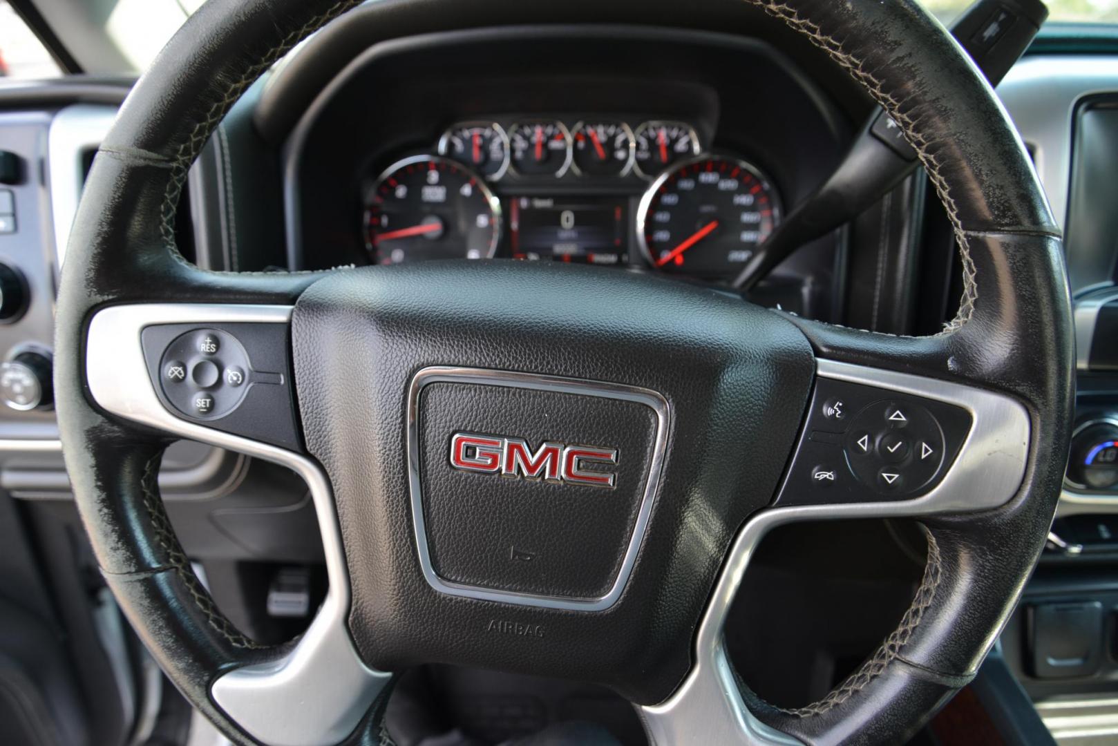 2015 Quicksilver Metallic /Dark Ash GMC Sierra 2500HD SLE Double Cab 4WD (1GT22YEG7FZ) with an 6.0L V8 OHV 16V FFV engine, 6-Speed Heavy Duty Automatic transmission, located at 4562 State Avenue, Billings, MT, 59101, (406) 896-9833, 45.769516, -108.526772 - 2015 GMC Sierra SLE Double Cab 4x4 This Low Mileage GMC is a One Owner truck with no accidents reported on the history report. the Interior and Exterior are in very clean shape given its year. The Sierra runs and drives nicely. The Tires are 17 Inch Nitto Grappler's and they are in great condition - Photo#20