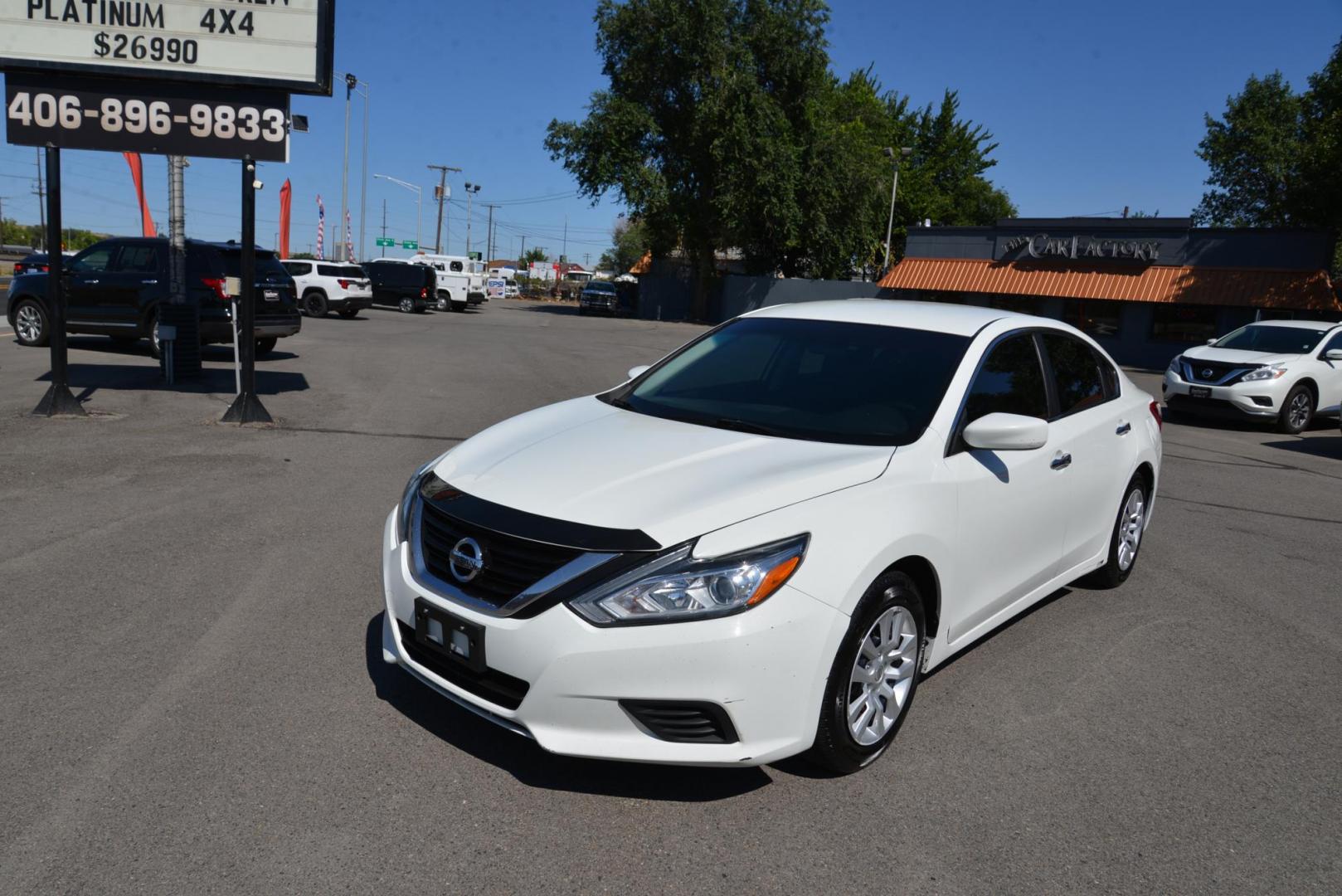 2018 Glacier White /Charcoal Nissan Altima 2.5S (1N4AL3AP9JC) with an 2.5L L4 DOHC 16V engine, CVT transmission, located at 4562 State Avenue, Billings, MT, 59101, (406) 896-9833, 45.769516, -108.526772 - 2018 Nissan Altima S This Nissan was a local Trade In, There are no accidents reported on the history report. It has been inspected and serviced. We have a copy of the history report and inspection. The Tires are 16 Inch Hankook's and they are in good condition, The interior and exterior of the Alt - Photo#2