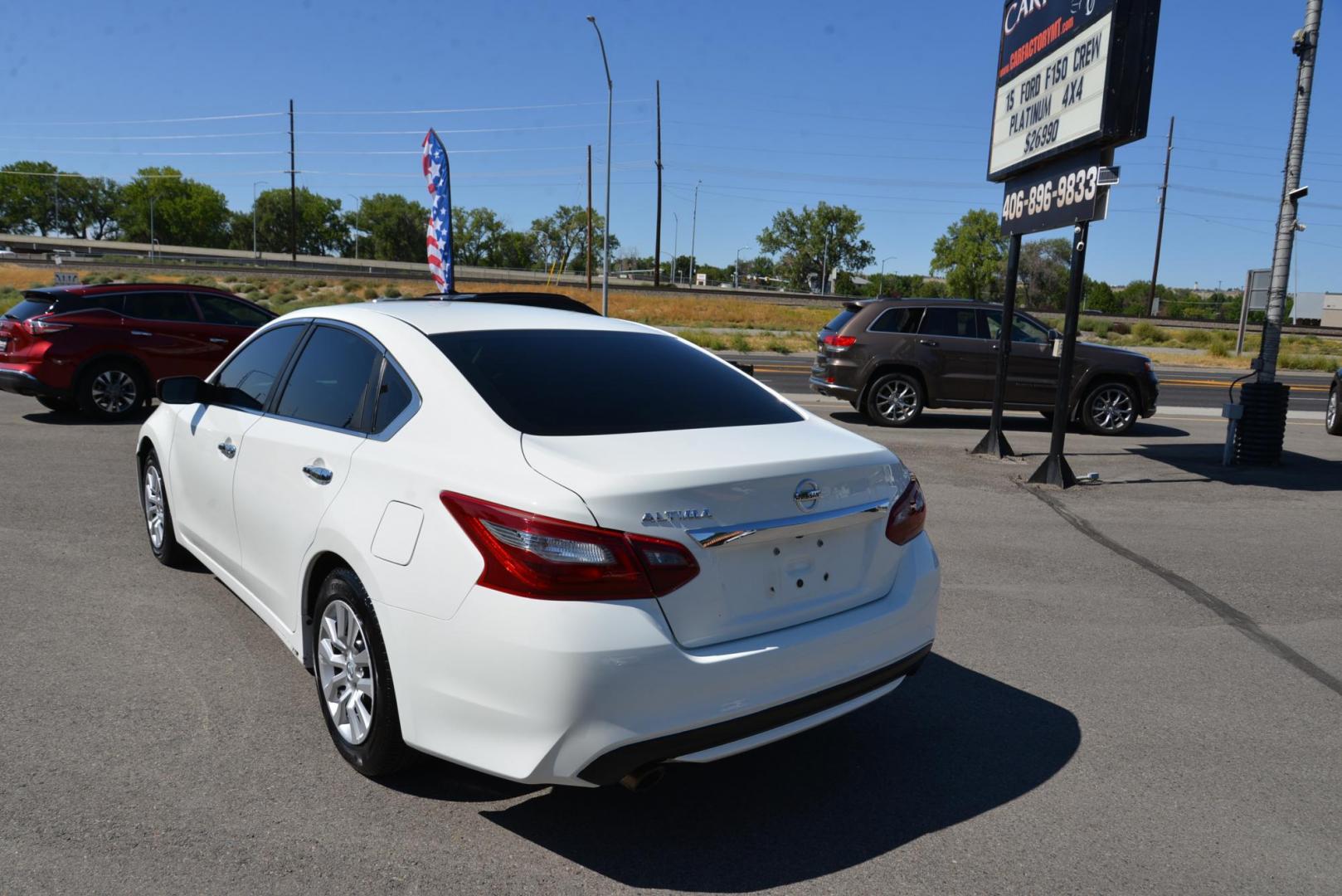 2018 Glacier White /Charcoal Nissan Altima 2.5S (1N4AL3AP9JC) with an 2.5L L4 DOHC 16V engine, CVT transmission, located at 4562 State Avenue, Billings, MT, 59101, (406) 896-9833, 45.769516, -108.526772 - 2018 Nissan Altima S This Nissan was a local Trade In, There are no accidents reported on the history report. It has been inspected and serviced. We have a copy of the history report and inspection. The Tires are 16 Inch Hankook's and they are in good condition, The interior and exterior of the Alt - Photo#4