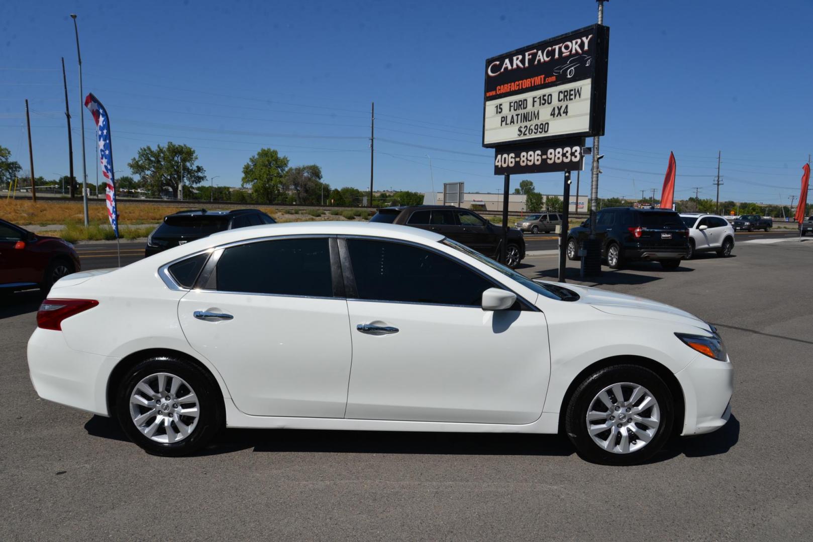 2018 Glacier White /Charcoal Nissan Altima 2.5S (1N4AL3AP9JC) with an 2.5L L4 DOHC 16V engine, CVT transmission, located at 4562 State Avenue, Billings, MT, 59101, (406) 896-9833, 45.769516, -108.526772 - 2018 Nissan Altima S This Nissan was a local Trade In, There are no accidents reported on the history report. It has been inspected and serviced. We have a copy of the history report and inspection. The Tires are 16 Inch Hankook's and they are in good condition, The interior and exterior of the Alt - Photo#10