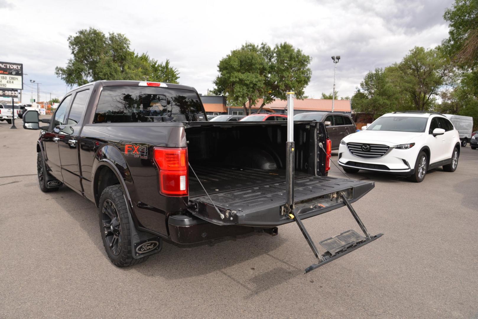 2019 Magma /BLACK /DARK MARSALA Ford F-150 (1FTFW1E50KF) with an 5.0L V8 OHV 16V engine, 6A transmission, located at 4562 State Avenue, Billings, MT, 59101, (406) 896-9833, 45.769516, -108.526772 - 2019 Ford F-150 Platinum SuperCrew with a 6 And A Half Foot Bed, 4 Wheel Drive This is a 1 Owner Low Mileage Truck with no accidents reported on the history report ,the truck runs and drives great , the tires are 20 Inch Cooper Discoverers that are in good shape, and brand new Aftermarket Wheels . - Photo#13