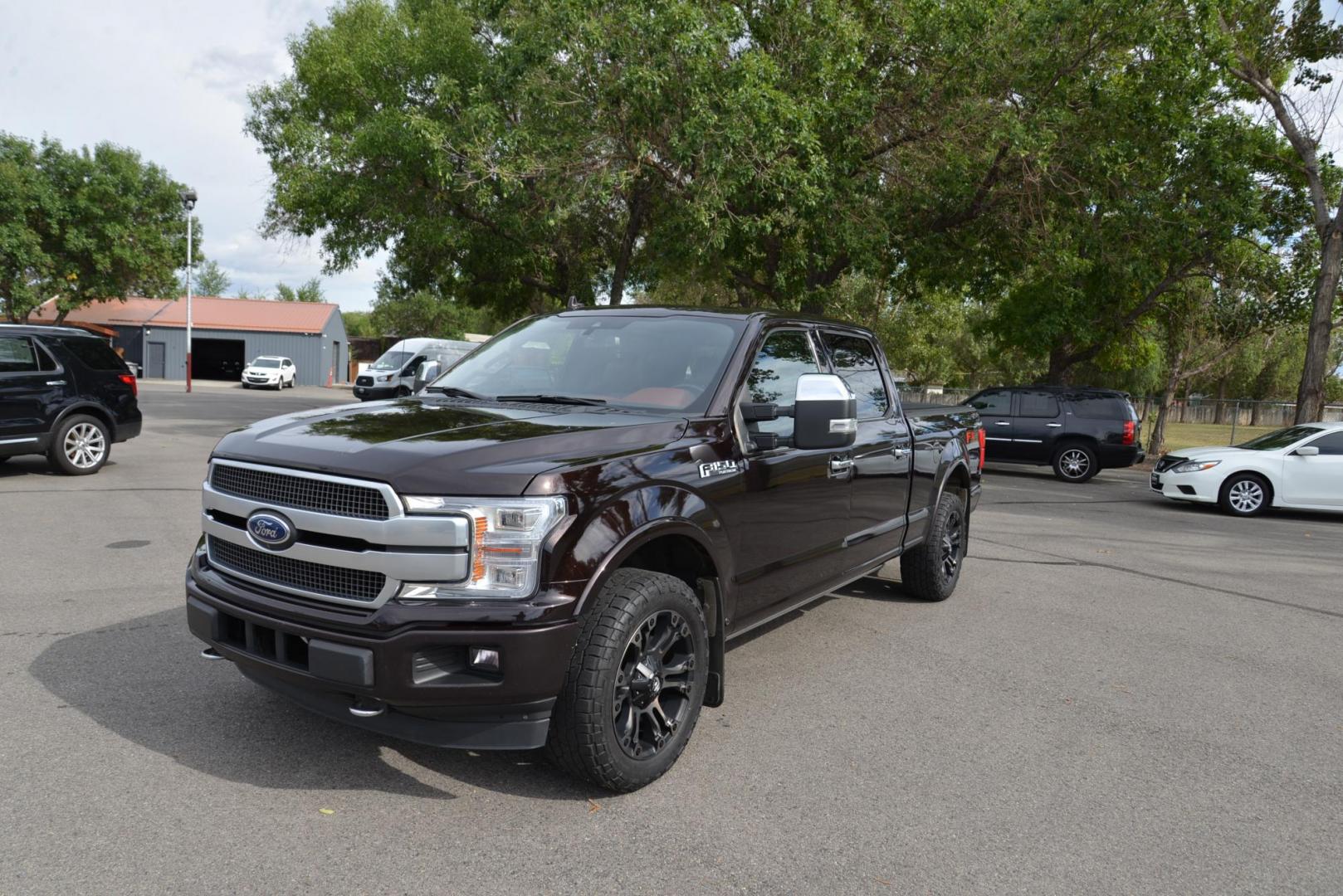 2019 Magma /BLACK /DARK MARSALA Ford F-150 (1FTFW1E50KF) with an 5.0L V8 OHV 16V engine, 6A transmission, located at 4562 State Avenue, Billings, MT, 59101, (406) 896-9833, 45.769516, -108.526772 - 2019 Ford F-150 Platinum SuperCrew with a 6 And A Half Foot Bed, 4 Wheel Drive This is a 1 Owner Low Mileage Truck with no accidents reported on the history report ,the truck runs and drives great , the tires are 20 Inch Cooper Discoverers that are in good shape, and brand new Aftermarket Wheels . - Photo#34