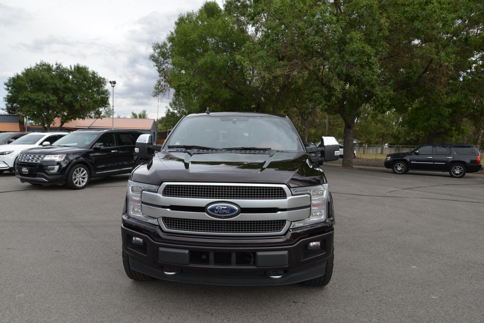 2019 Magma /BLACK /DARK MARSALA Ford F-150 (1FTFW1E50KF) with an 5.0L V8 OHV 16V engine, 6A transmission, located at 4562 State Avenue, Billings, MT, 59101, (406) 896-9833, 45.769516, -108.526772 - 2019 Ford F-150 Platinum SuperCrew with a 6 And A Half Foot Bed, 4 Wheel Drive This is a 1 Owner Low Mileage Truck with no accidents reported on the history report ,the truck runs and drives great , the tires are 20 Inch Cooper Discoverers that are in good shape, and brand new Aftermarket Wheels . - Photo#9