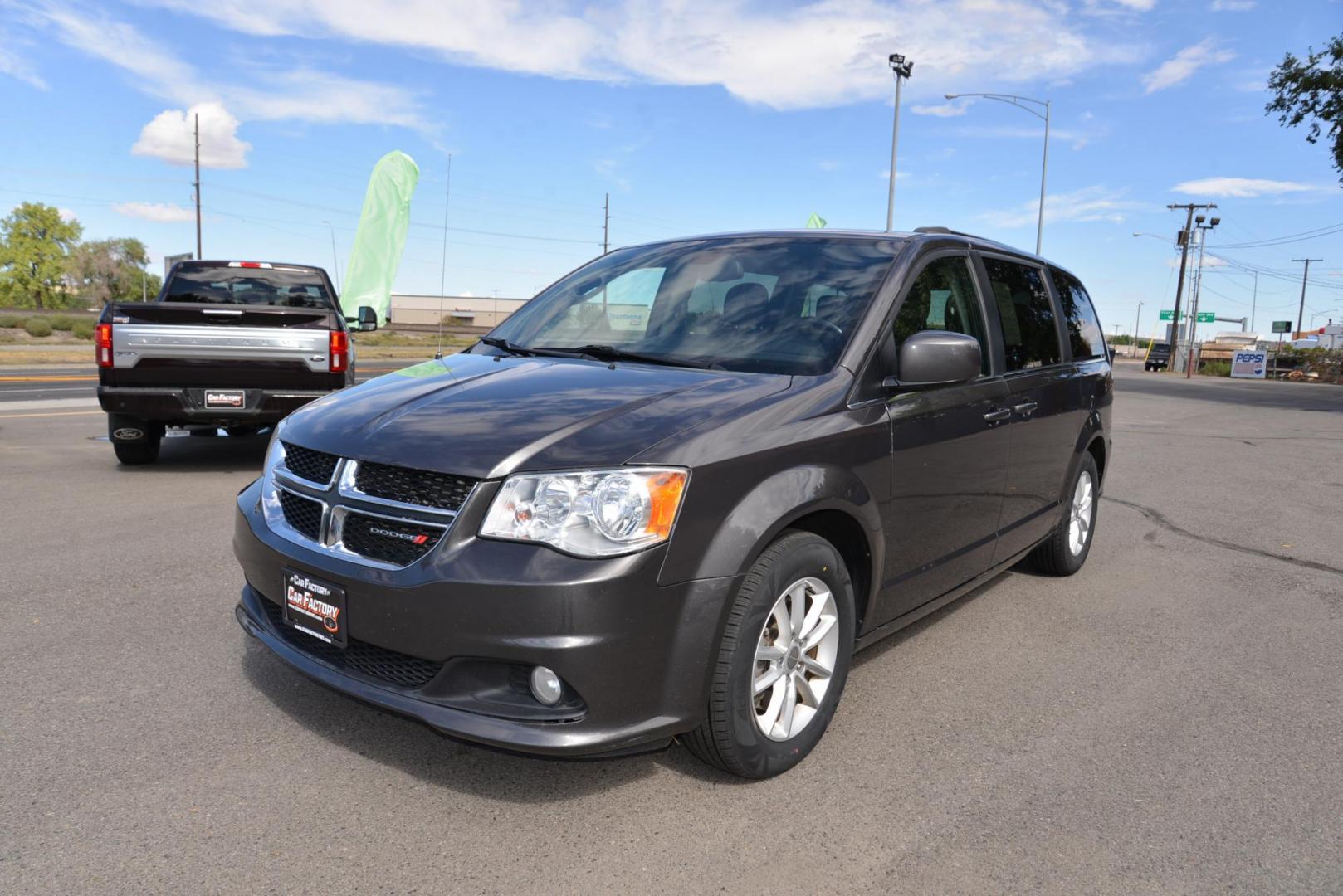 2019 Granite Pearlcoat /Black/Light Graystone Dodge Grand Caravan SXT (2C4RDGCG6KR) with an 3.6L V6 DOHC 24V engine, 6A transmission, located at 4562 State Avenue, Billings, MT, 59101, (406) 896-9833, 45.769516, -108.526772 - 2019 Dodge Grand Caravan SXT It is a 2 Owner van with no accidents reported on the history report, The van runs smooth and quiet. The interior and exterior are very clean, The 17 inch Tires are Achilles Touring Sports and they are brand new. it has a 3.6 Liter V6, 6 speed automatic transmission, - Photo#6