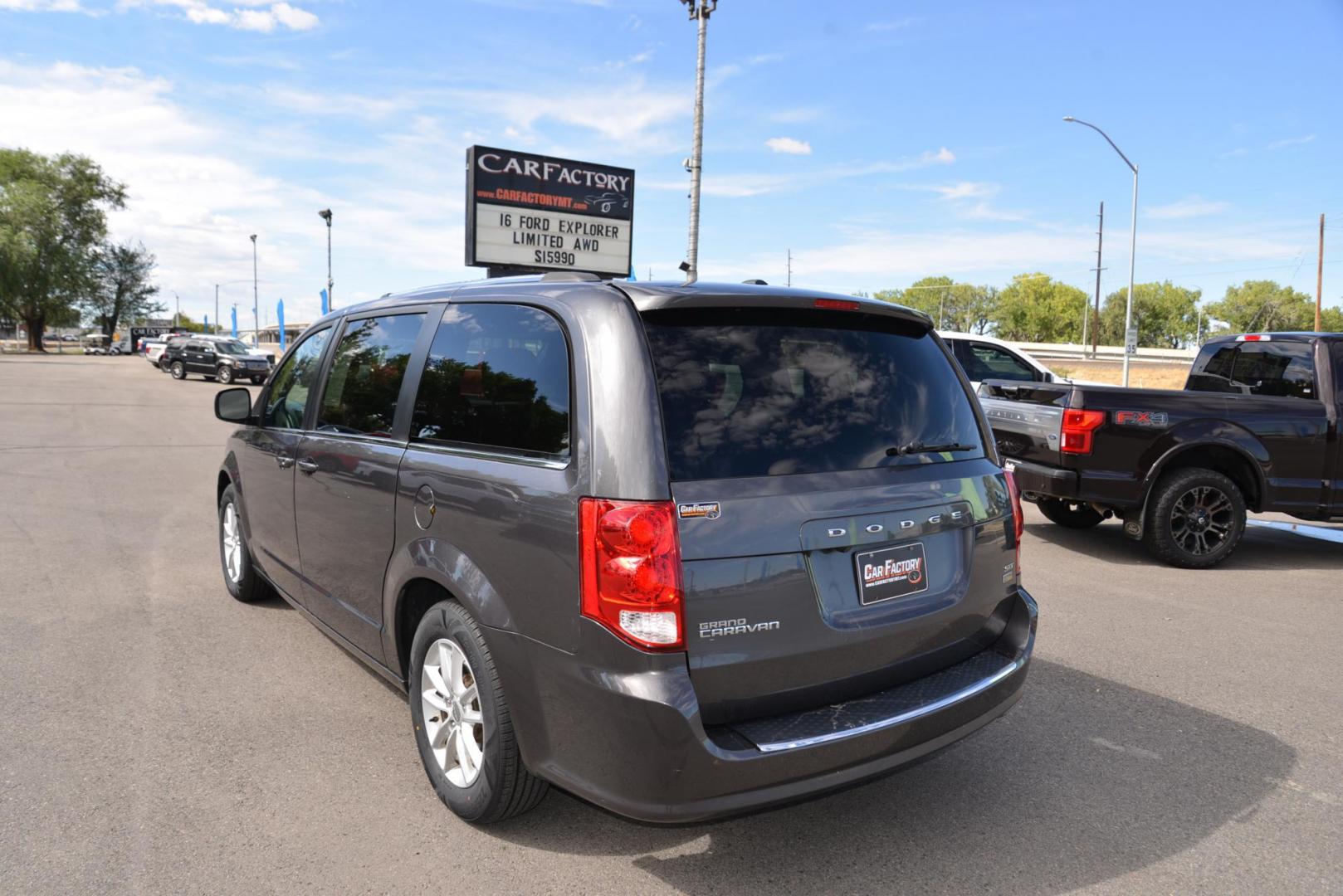 2019 Granite Pearlcoat /Black/Light Graystone Dodge Grand Caravan SXT (2C4RDGCG6KR) with an 3.6L V6 DOHC 24V engine, 6A transmission, located at 4562 State Avenue, Billings, MT, 59101, (406) 896-9833, 45.769516, -108.526772 - 2019 Dodge Grand Caravan SXT It is a 2 Owner van with no accidents reported on the history report, The van runs smooth and quiet. The interior and exterior are very clean, The 17 inch Tires are Achilles Touring Sports and they are brand new. it has a 3.6 Liter V6, 6 speed automatic transmission, - Photo#8