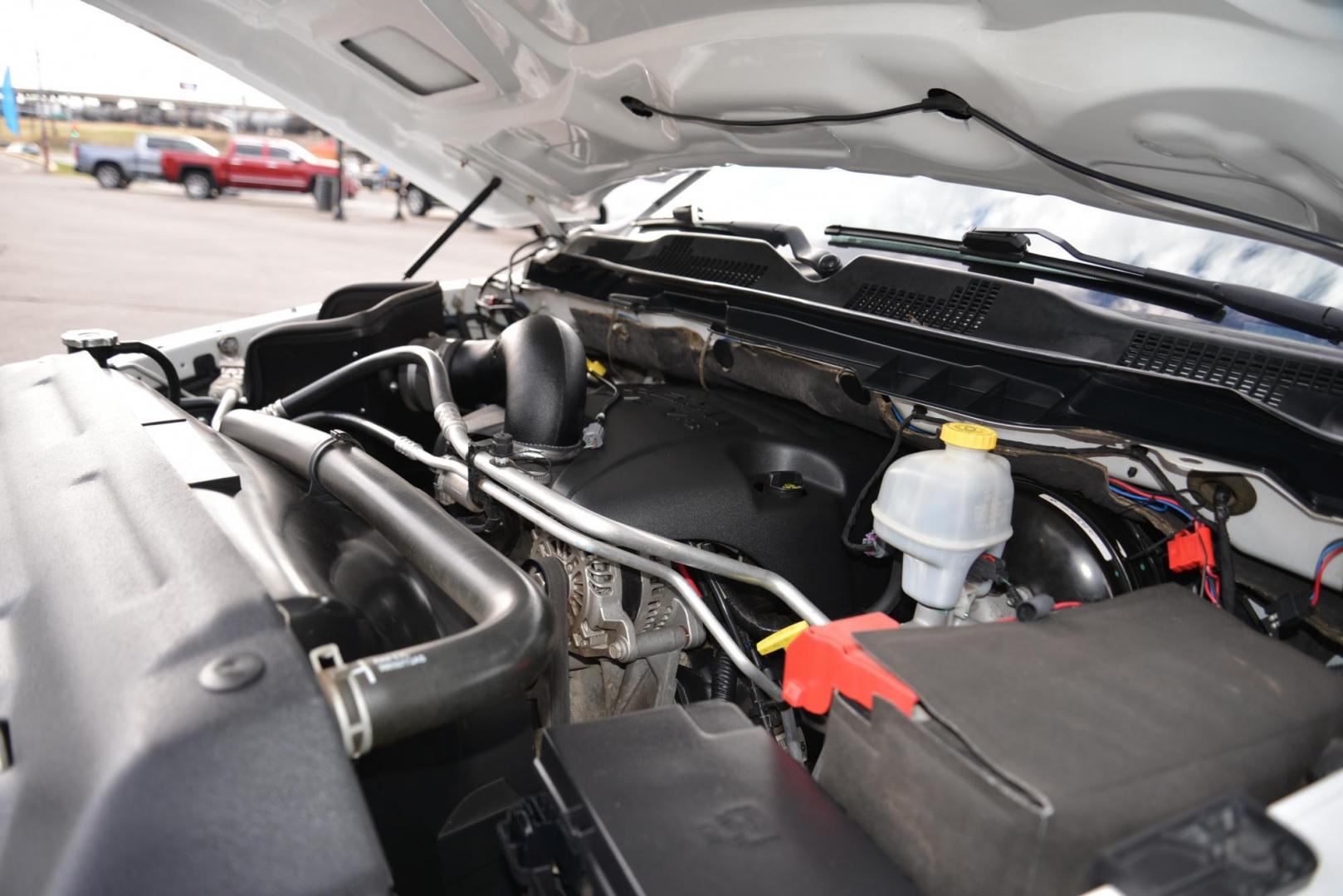 2013 Bright White /Black RAM 1500 Sport (1C6RR7MT6DS) with an 5.7L V8 OHV 16V engine, 6-Speed Automatic transmission, located at 4562 State Avenue, Billings, MT, 59101, (406) 896-9833, 45.769516, -108.526772 - Photo#12