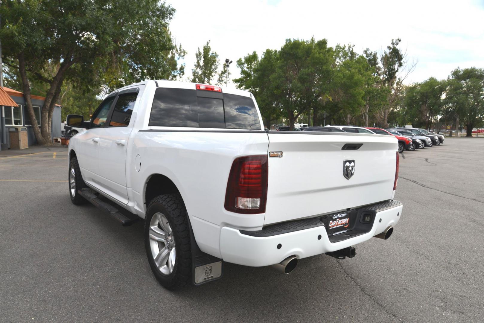 2013 Bright White /Black RAM 1500 Sport (1C6RR7MT6DS) with an 5.7L V8 OHV 16V engine, 6-Speed Automatic transmission, located at 4562 State Avenue, Billings, MT, 59101, (406) 896-9833, 45.769516, -108.526772 - Photo#7