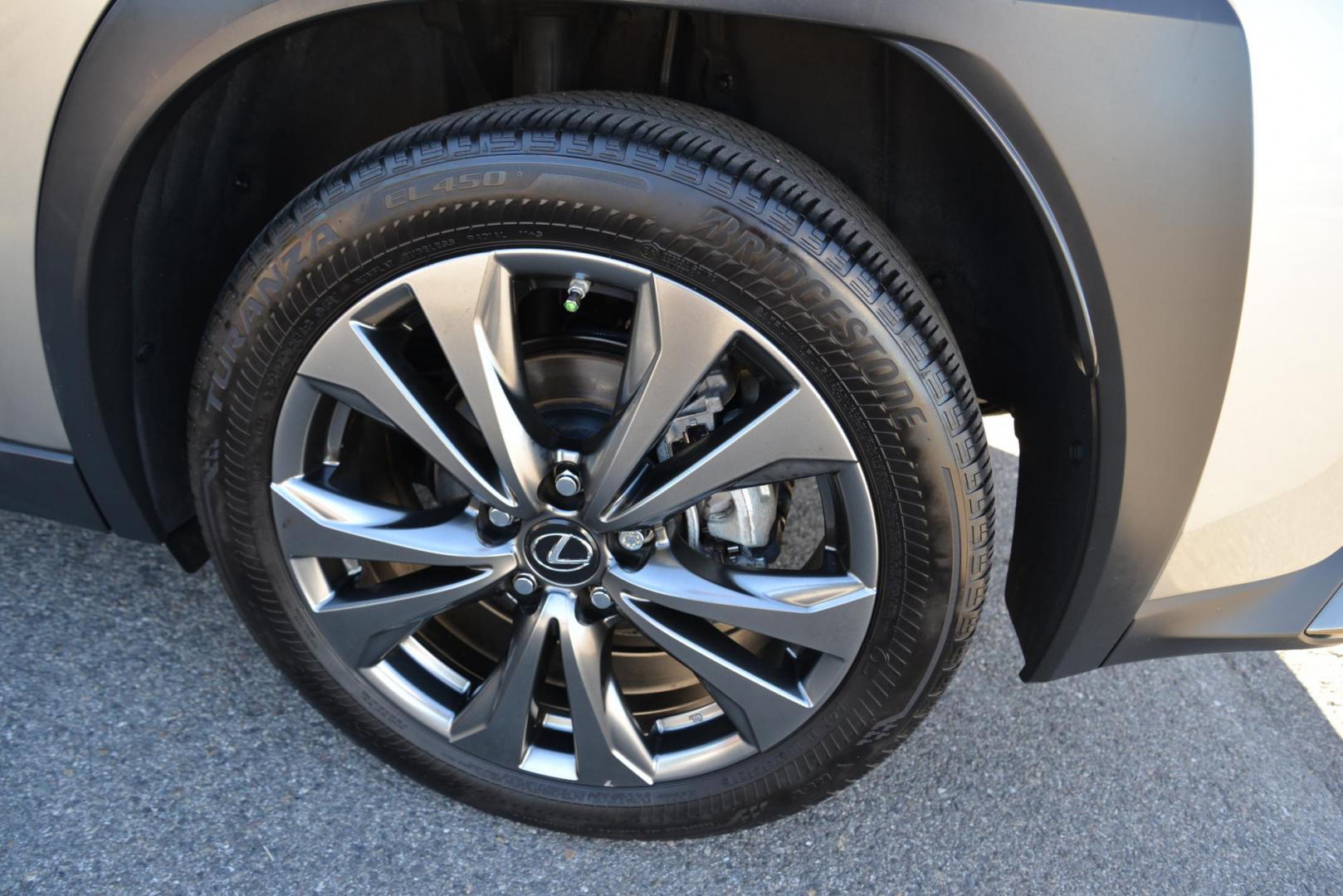 2019 ATOMIC SILVER /Black Lexus UX 250h F SPORT (JTHU9JBH2K2) with an 2.0L L4 DOHC 16V HYBRID engine, CVT transmission, located at 4562 State Avenue, Billings, MT, 59101, (406) 896-9833, 45.769516, -108.526772 - 2019 Lexus UX 250 H, F Sport Hybrid, All Wheel Drive the Lexus is a low mileage 2 Owner vehicle with remaining factory warranty, there are no accidents recorded on the history report. The interior and exterior are very clean, it runs and drives smooth and quiet. The Tires are 18 Inch Bridgestone Tu - Photo#14