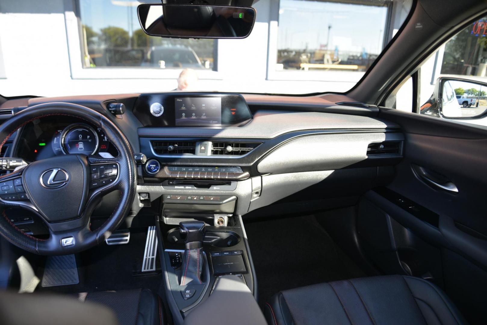 2019 ATOMIC SILVER /Black Lexus UX 250h F SPORT (JTHU9JBH2K2) with an 2.0L L4 DOHC 16V HYBRID engine, CVT transmission, located at 4562 State Avenue, Billings, MT, 59101, (406) 896-9833, 45.769516, -108.526772 - 2019 Lexus UX 250 H, F Sport Hybrid, All Wheel Drive the Lexus is a low mileage 2 Owner vehicle with remaining factory warranty, there are no accidents recorded on the history report. The interior and exterior are very clean, it runs and drives smooth and quiet. The Tires are 18 Inch Bridgestone Tu - Photo#26