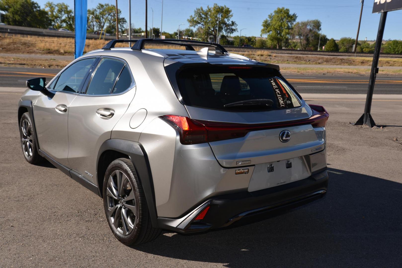 2019 ATOMIC SILVER /Black Lexus UX 250h F SPORT (JTHU9JBH2K2) with an 2.0L L4 DOHC 16V HYBRID engine, CVT transmission, located at 4562 State Avenue, Billings, MT, 59101, (406) 896-9833, 45.769516, -108.526772 - 2019 Lexus UX 250 H, F Sport Hybrid, All Wheel Drive the Lexus is a low mileage 2 Owner vehicle with remaining factory warranty, there are no accidents recorded on the history report. The interior and exterior are very clean, it runs and drives smooth and quiet. The Tires are 18 Inch Bridgestone Tu - Photo#4