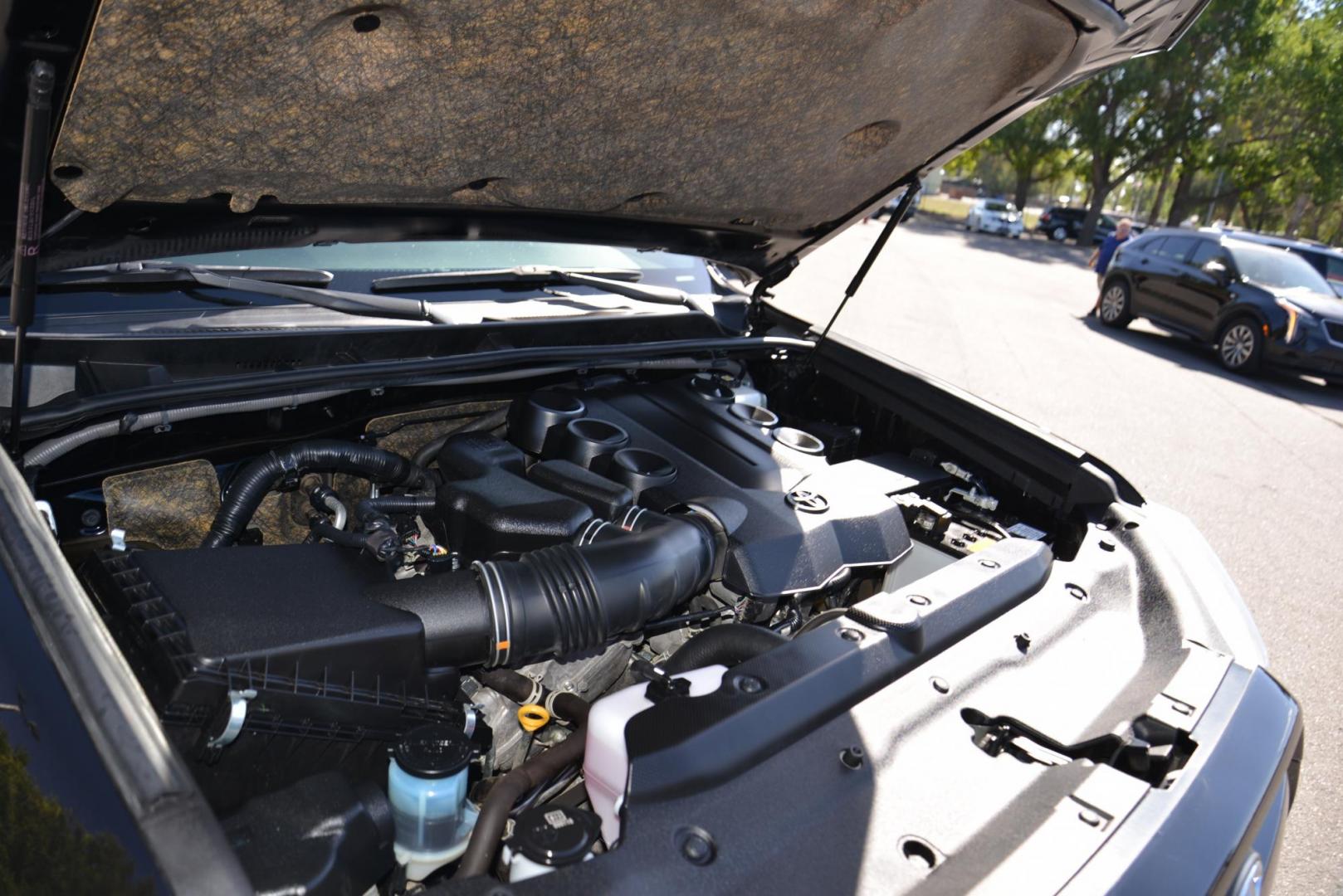 2022 MIDNIGHT BLACK METALLIC /Gray Toyota 4Runner TRD Off-road 4WD (JTEPU5JR4N5) with an 4.0L V6 DOHC 24V engine, 5 Speed Automatic transmission, located at 4562 State Avenue, Billings, MT, 59101, (406) 896-9833, 45.769516, -108.526772 - 2022 Toyota 4Runner TRD offroad 4x4 It is a low mileage one owner SUV with remaining factory warranty, it runs and drives nicely. The interior and exterior are very clean. The Tires are 17 Inch Dunlap Grand Trek's and they are in good shape it has a 4 Liter V6, 5 Speed Automatic Transmission, Lo - Photo#11