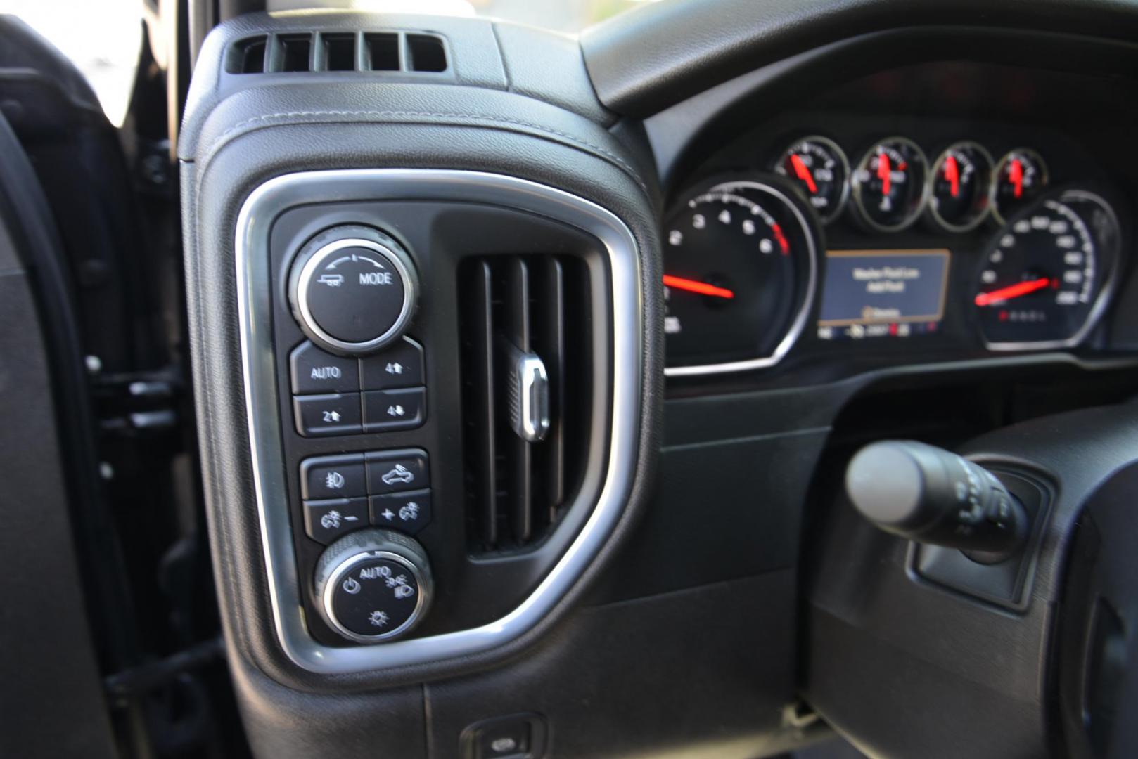 2022 Black /Jet Black Chevrolet Silverado 1500 Limited RST Crew Cab 4WD (1GCUYEEDXNZ) with an 5.3L V8 OHV 16V engine, 8 speed Automatic transmission, located at 4562 State Avenue, Billings, MT, 59101, (406) 896-9833, 45.769516, -108.526772 - 2022 Chevy 1500 Limited RST Crew Cab 4x4 It is a low mileage one owner truck and it still has remaining Factory Warranty, there are no accidents recorded on the history report. It runs and drives nicely, the interior and exterior are clean. The tires are 20 Inch Goodyear Wranglers and they are in - Photo#19