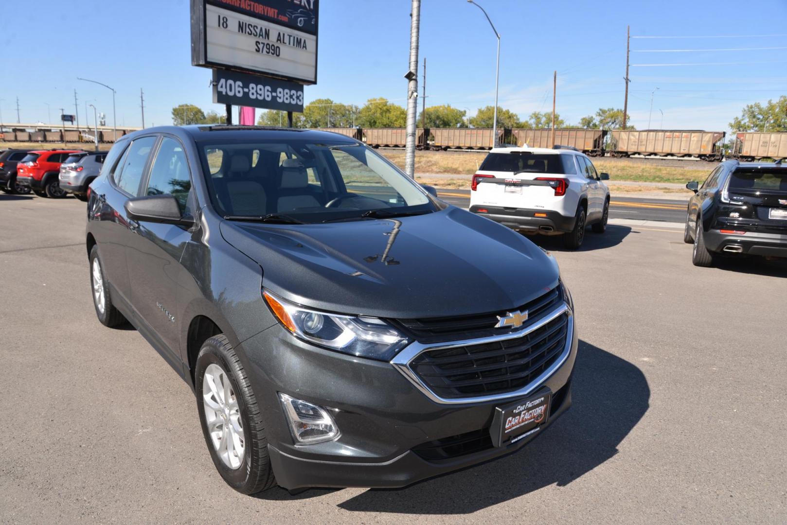 2021 NIGHTFALL GRAY METALLIC /MEDIUM ASH GRAY Chevrolet Equinox LS 1.5 AWD (2GNAXSEV9M6) with an 1.5L L4 DIR DOHC 16V TURBO engine, 6 speed automatic transmission, located at 4562 State Avenue, Billings, MT, 59101, (406) 896-9833, 45.769516, -108.526772 - 2021 Chevy Equinox All Wheel Drive LS It's a One Owner Cross Over with Remaining Factory Warranty, There are no accidents recorded on the history report. It runs and drives smooth and quiet. The interior and exterior are very clean. The tires are 17 Inch and they are in good shape. It has a 1.5 L - Photo#4