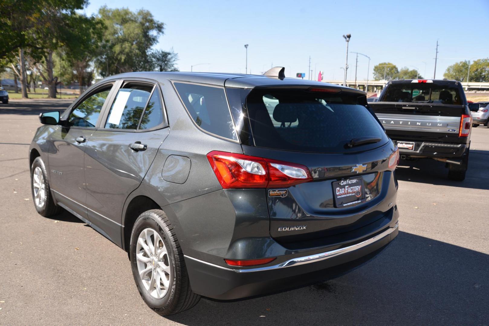 2021 NIGHTFALL GRAY METALLIC /MEDIUM ASH GRAY Chevrolet Equinox LS 1.5 AWD (2GNAXSEV9M6) with an 1.5L L4 DIR DOHC 16V TURBO engine, 6 speed automatic transmission, located at 4562 State Avenue, Billings, MT, 59101, (406) 896-9833, 45.769516, -108.526772 - 2021 Chevy Equinox All Wheel Drive LS It's a One Owner Cross Over with Remaining Factory Warranty, There are no accidents recorded on the history report. It runs and drives smooth and quiet. The interior and exterior are very clean. The tires are 17 Inch and they are in good shape. It has a 1.5 L - Photo#8