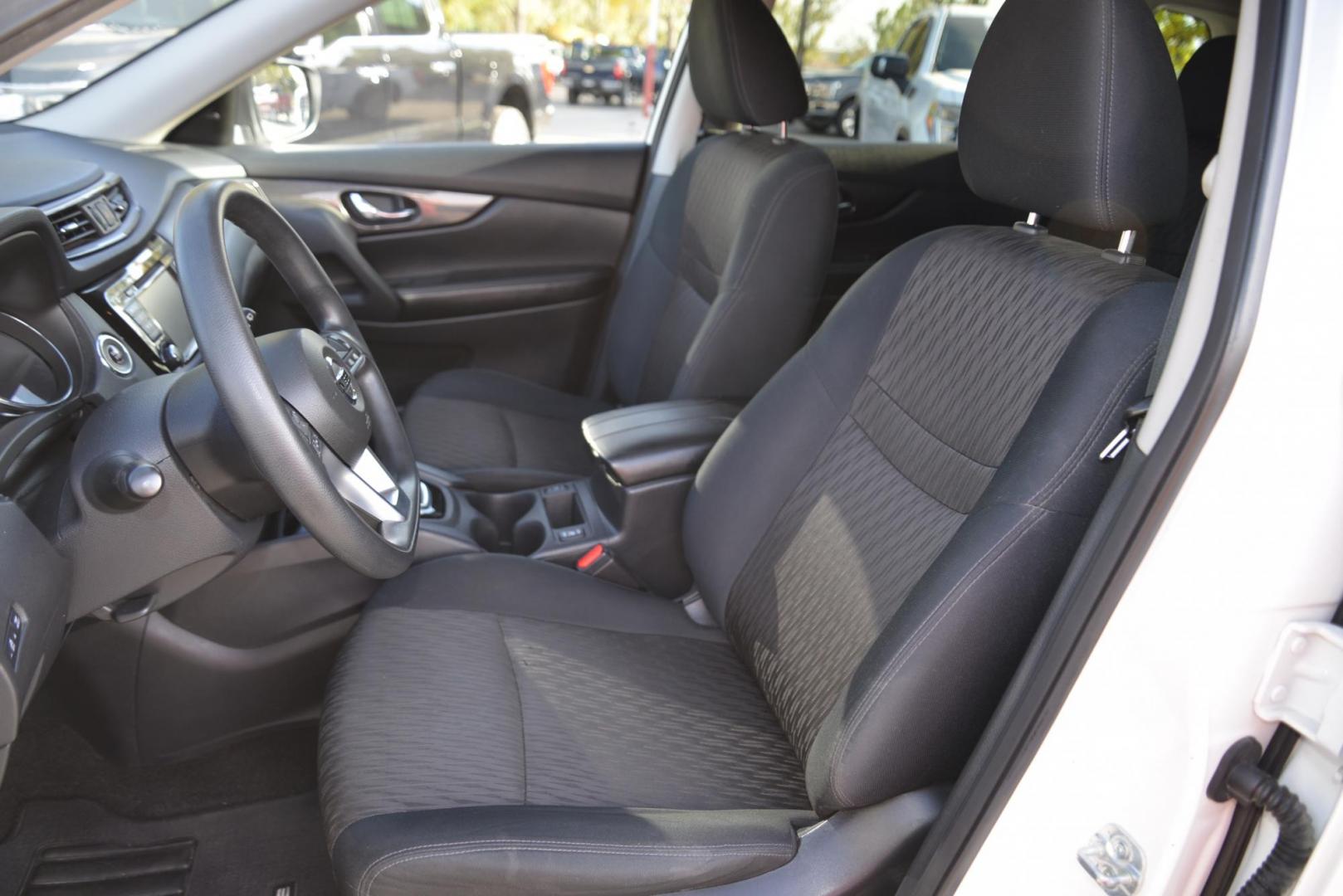 2019 Pearl White /Grey Nissan Rogue SV (5N1AT2MV2KC) with an 2.5L L4 DOHC 16V engine, CVT transmission, located at 4562 State Avenue, Billings, MT, 59101, (406) 896-9833, 45.769516, -108.526772 - 2019 Nissan Rogue SV All Wheel Drive This Low mileage Rogue has no accidents recorded on the history report. The Nissan runs and drives nicely. The interior and exterior are clean. The 17 Inch tires are in next to new condition it has a 2.5 Liter 4 Cylinder , Continuously variable transmission, - Photo#8