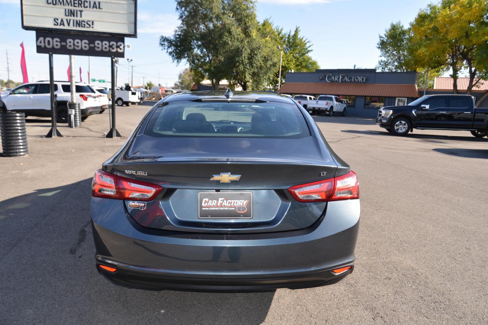 2021 Shadow Grey Metallic /Jet Black Chevrolet Malibu LT (1G1ZD5ST4MF) with an 1.5L L4 DOHC 16V engine, CVT Automatic transmission, located at 4562 State Avenue, Billings, MT, 59101, (406) 896-9833, 45.769516, -108.526772 - 2021 Chevy Malibu LT It is a 1 Owner car with no accidents recorded on the history report. The Malibu runs and drives nicely, The Tires are 19 Inch and they are in great shape The Chevy has a 1.5 Liter Turbo 4 Cylinder, Automatic Transmission, it's rated to get 36 miles per gallon on the hig - Photo#8