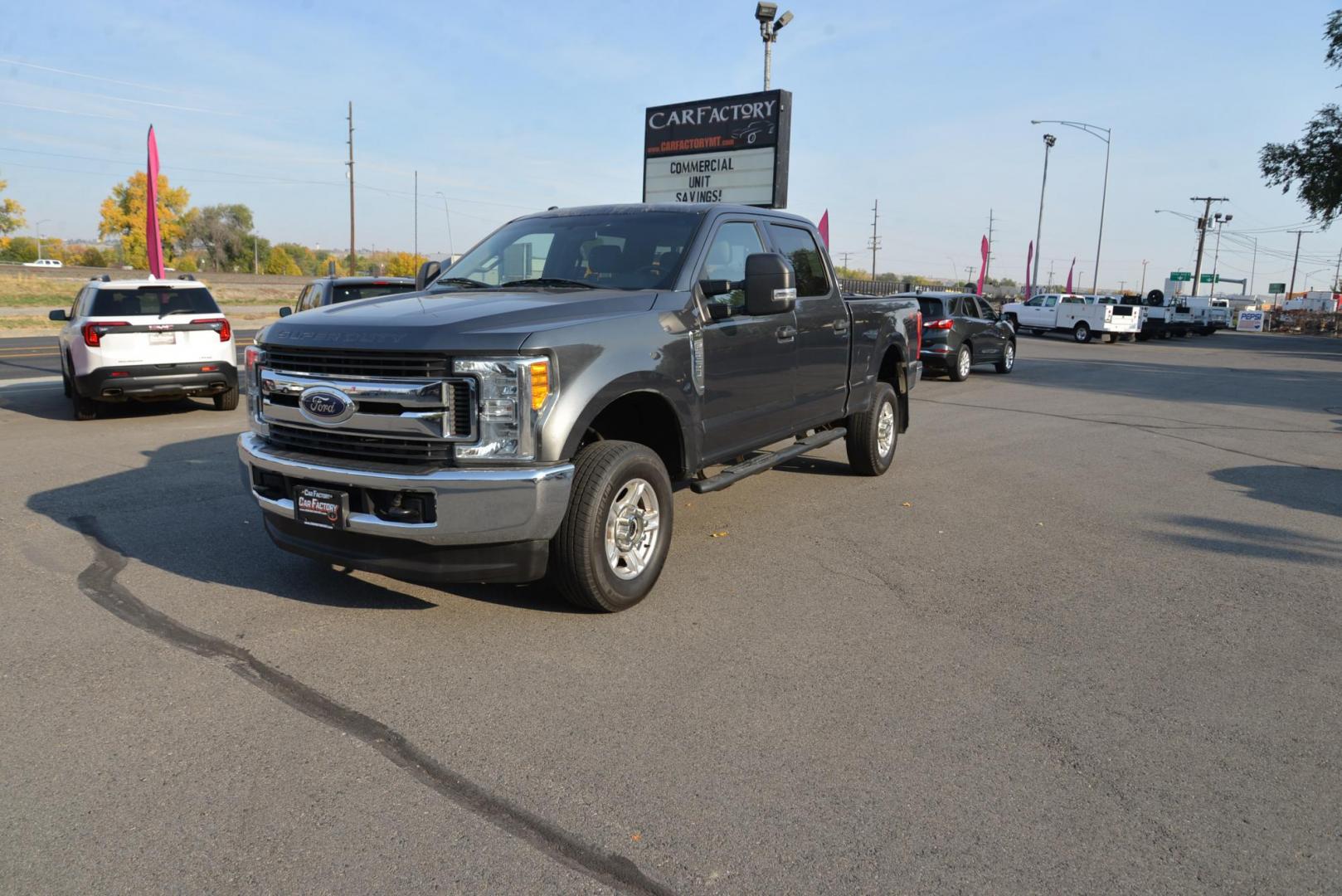 2017 Magnetic /Medium Earth Gray Ford F-250 SD XLT (1FT7W2B6XHE) with an 6.2L V8 OHV 16V engine, 6-Speed Heavy Duty Automatic transmission, located at 4562 State Avenue, Billings, MT, 59101, (406) 896-9833, 45.769516, -108.526772 - 2017 Ford F250 Super Duty Crew Cab XLT 4x4 This Ford is a one owner truck and has only 47,716 miles! The truck runs and drives great. The interior and exterior are clean. The Tires are 17 inch and they are brand new. it has a 6. 2 Liter V8, 6 Speed Automatic Transmission, 3 73 Electronic Locking - Photo#6