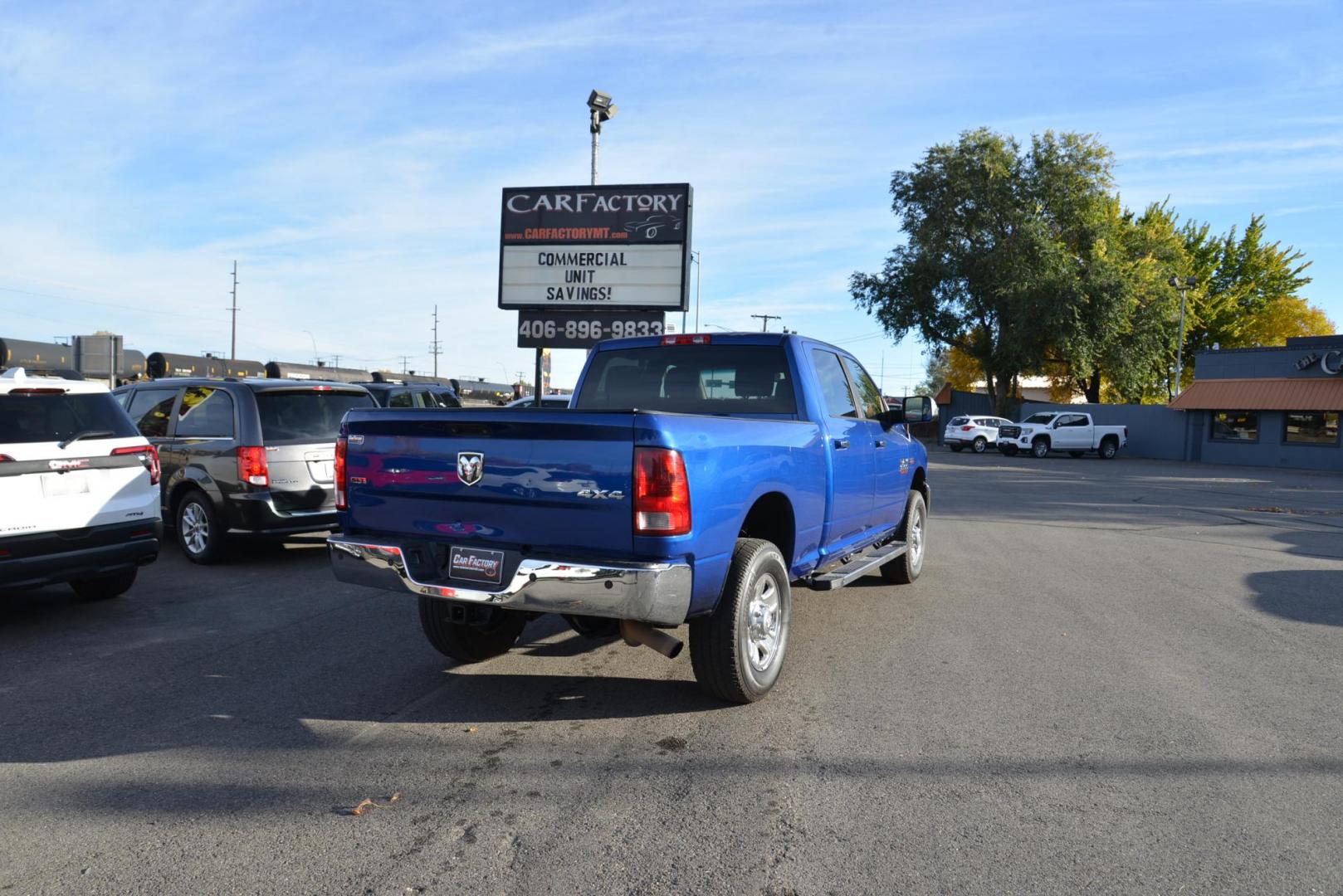 2015 Blue /Grey RAM 3500 SLT Crew Cab SWB 4WD (3C63R3DJ8FG) with an 6.4L V8 OHV 16V engine, 6-Speed Automatic transmission, located at 4562 State Avenue, Billings, MT, 59101, (406) 896-9833, 45.769516, -108.526772 - 20 15 Ram 3500 Crew Cab SLT 4 Wheel Drive This has been in Montana Since new, There are no accidents recorded on the history report. The Tires are 18 Inch Michelin LTX's and they are in good shape. We have had the transmission rebuilt and the transmission has a warranty on it. The Ram has a 6.4 - Photo#7