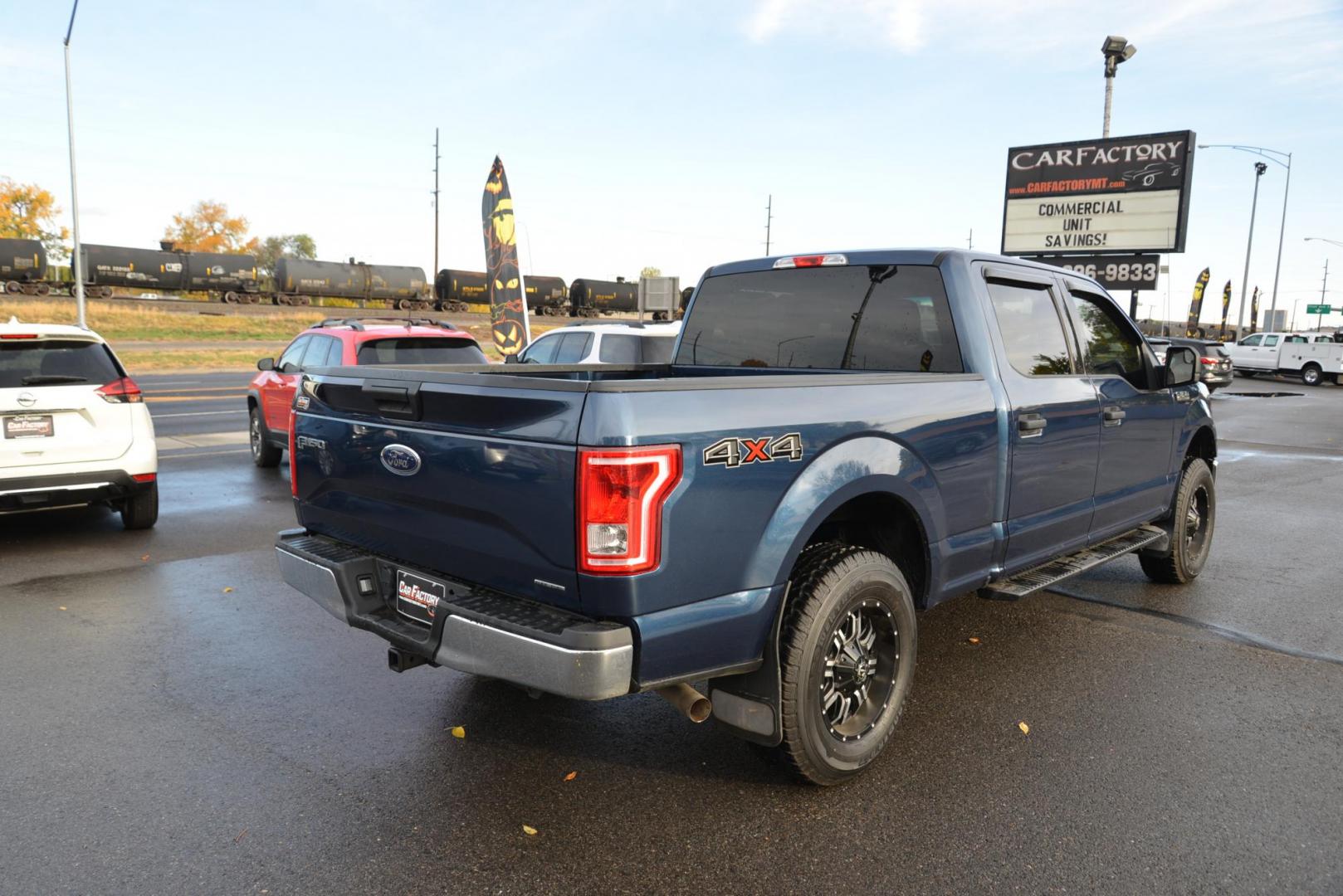 2016 Blue Jeans Metallic /Grey Ford F-150 XLT (1FTFW1EFXGF) with an 5.0L V8 engine, 6A transmission, located at 4562 State Avenue, Billings, MT, 59101, (406) 896-9833, 45.769516, -108.526772 - 2016 Ford F150, Super Crew XLT 4x4, with a 6.5 foot bed. The Ford is a One Owner Vehicle with only 70, 635 miles. There are no accidents recorded on the history report. The Interior and exterior are very clean. The truck runs and drives nicely. The tires are 18 Inch Power Trac, Power Landers and - Photo#9