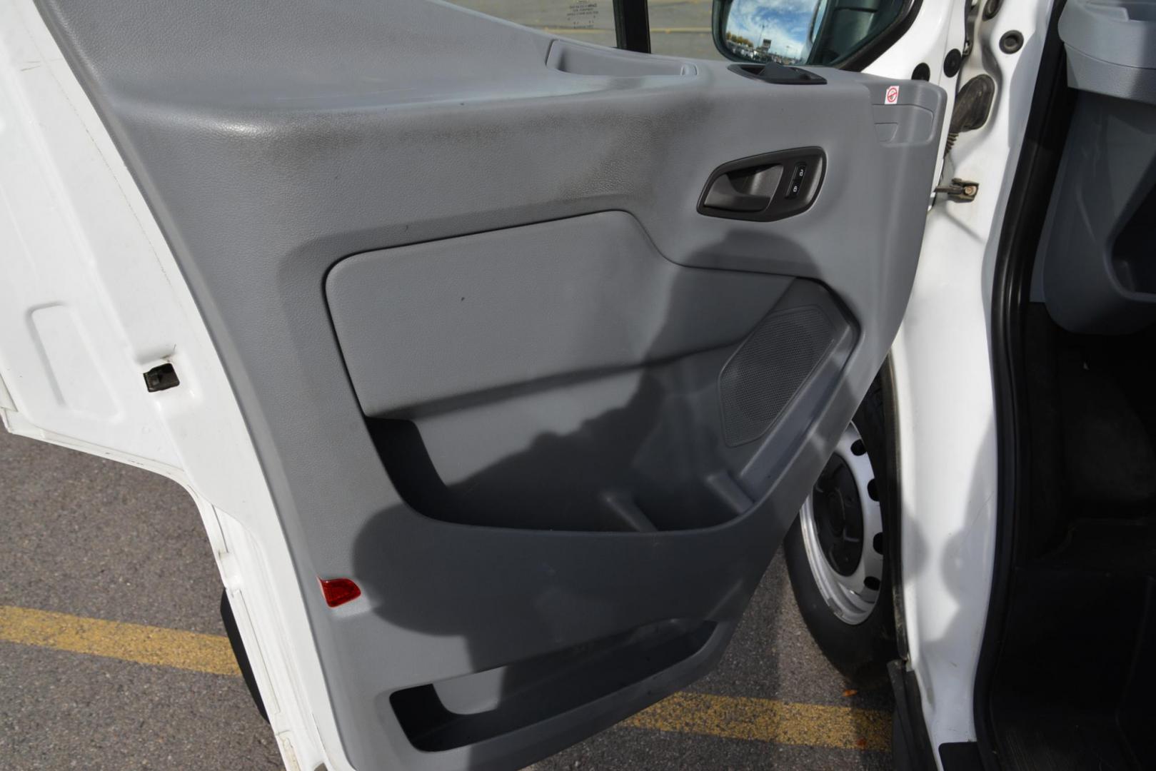 2019 Oxford White /Grey Ford Transit 350 Van High Roof w/Dual Sliding Pass. 148-in. WB (1FTBW2UM4KK) with an 3.7L V6 DOHC 24V engine, 6A transmission, located at 4562 State Avenue, Billings, MT, 59101, (406) 896-9833, 45.769516, -108.526772 - 2000 19 Ford Transit, T-350 High Roof Cargo Van This Low Mileage one Ton Cargo Van has no accidents recorded on the history report, The tires are in good shape. It has been inspected, serviced and it's ready to go to the job site today it has a 3.7 liter V6 Engine, 6 speed automatic transmissi - Photo#15