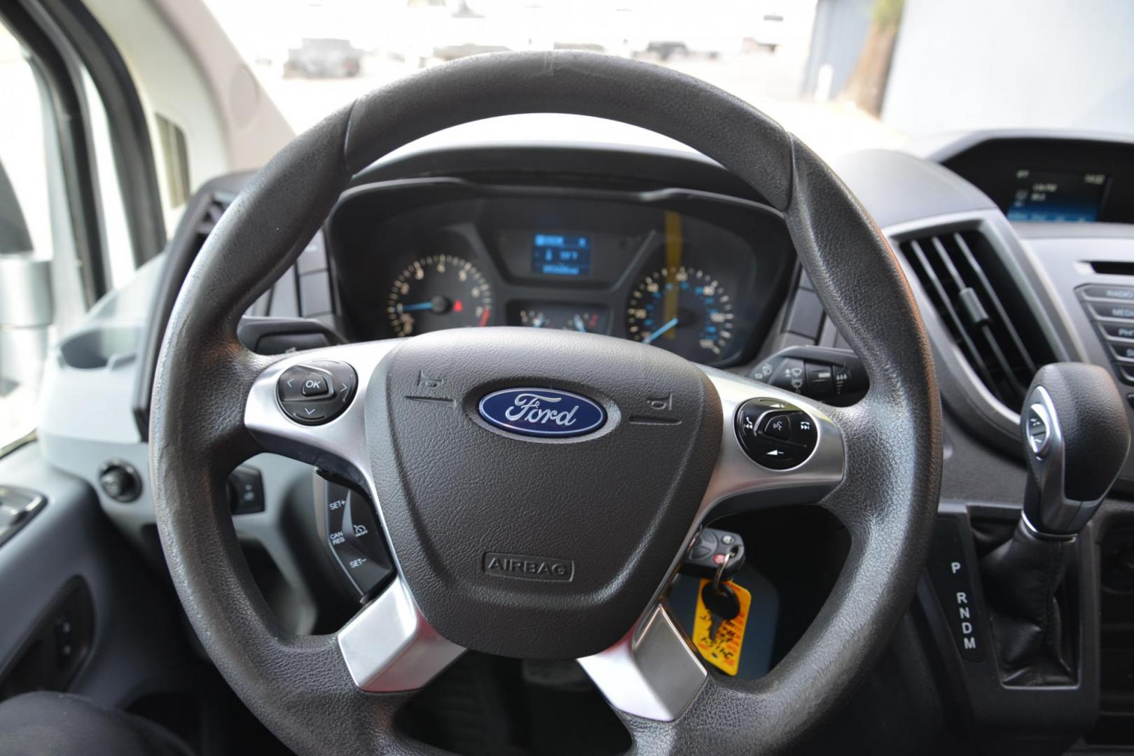 2019 Oxford White /Grey Ford Transit 350 Van High Roof w/Dual Sliding Pass. 148-in. WB (1FTBW2UM4KK) with an 3.7L V6 DOHC 24V engine, 6A transmission, located at 4562 State Avenue, Billings, MT, 59101, (406) 896-9833, 45.769516, -108.526772 - 2000 19 Ford Transit, T-350 High Roof Cargo Van This Low Mileage one Ton Cargo Van has no accidents recorded on the history report, The tires are in good shape. It has been inspected, serviced and it's ready to go to the job site today it has a 3.7 liter V6 Engine, 6 speed automatic transmissi - Photo#16