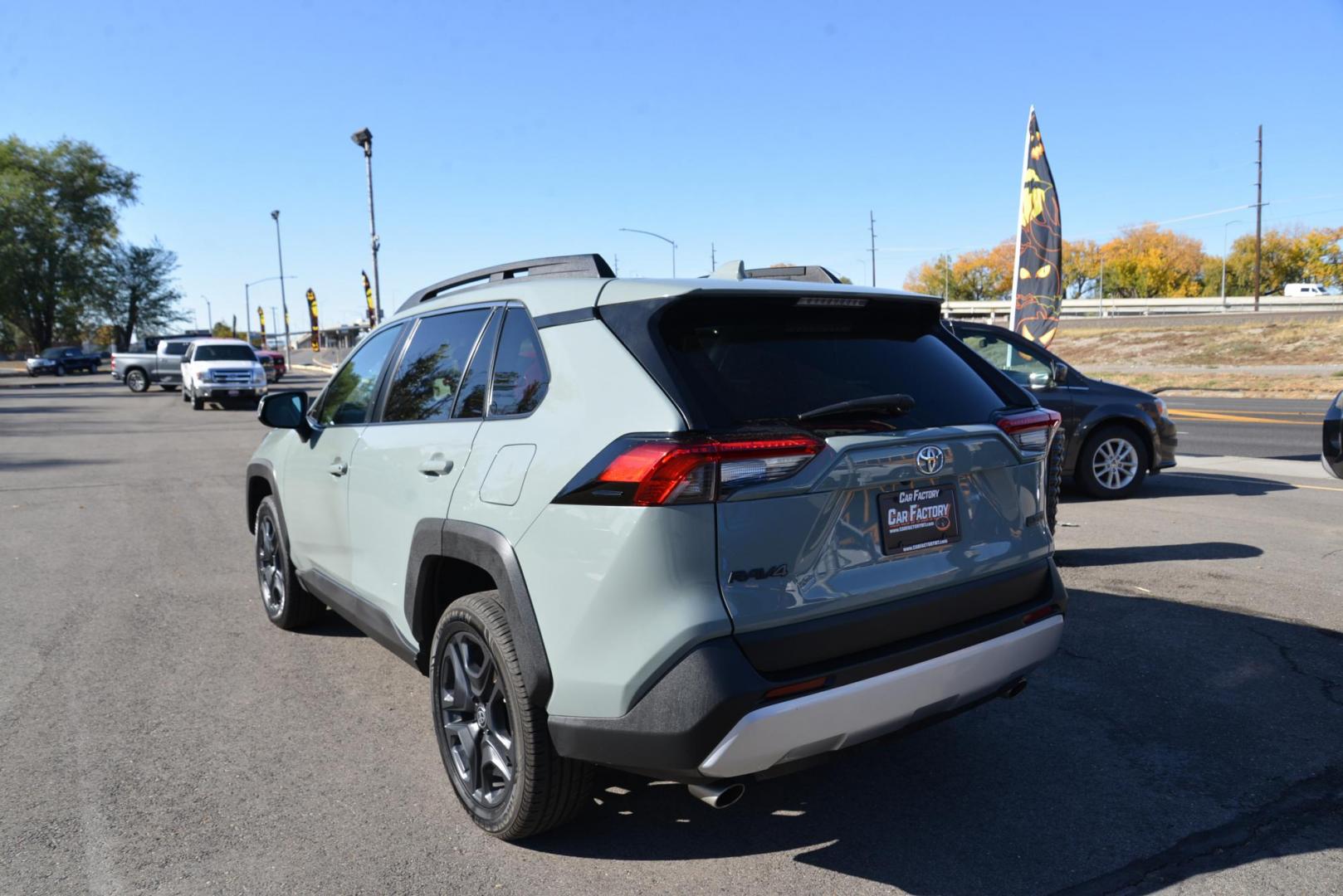 2022 Lunar Rock /Black Toyota RAV4 Adventure AWD (2T3J1RFV1NW) with an 2.5L L4 DOHC 16V engine, 8 speed Automatic transmission, located at 4562 State Avenue, Billings, MT, 59101, (406) 896-9833, 45.769516, -108.526772 - Your Looking at a 2022 Toyota Rav4 Adventure All wheel Drive it's is a One Owner Vehicle with remaining factory warranty, The interior and exterior are clean, it runs and drives smooth and quiet, The tires are in good shape it has a 2.5 Liter 4 cylinder that produces 203 Horsepower @ 6600 rpm - Photo#4