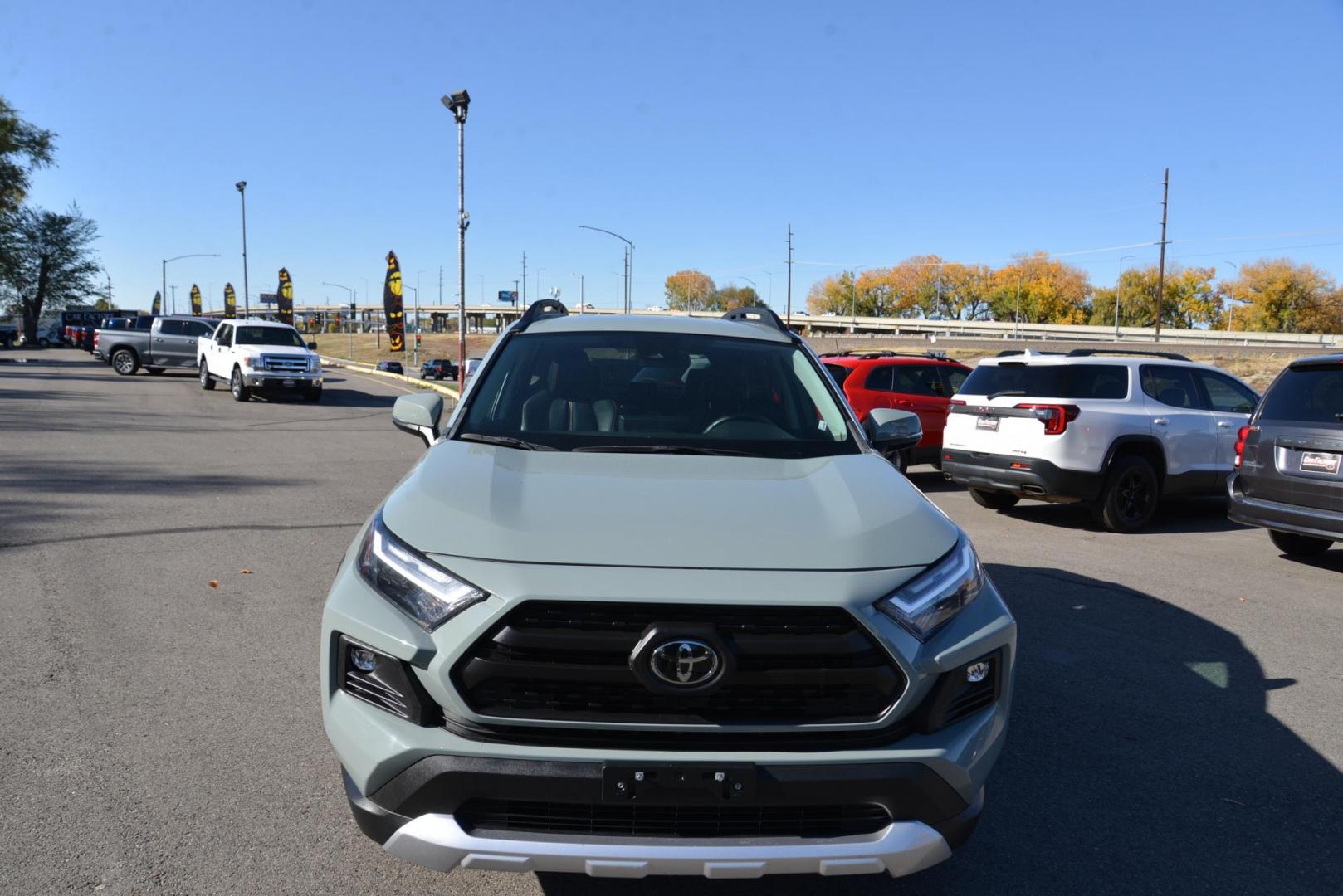 2022 Lunar Rock /Black Toyota RAV4 Adventure AWD (2T3J1RFV1NW) with an 2.5L L4 DOHC 16V engine, 8 speed Automatic transmission, located at 4562 State Avenue, Billings, MT, 59101, (406) 896-9833, 45.769516, -108.526772 - Your Looking at a 2022 Toyota Rav4 Adventure All wheel Drive it's is a One Owner Vehicle with remaining factory warranty, The interior and exterior are clean, it runs and drives smooth and quiet, The tires are in good shape it has a 2.5 Liter 4 cylinder that produces 203 Horsepower @ 6600 rpm - Photo#8