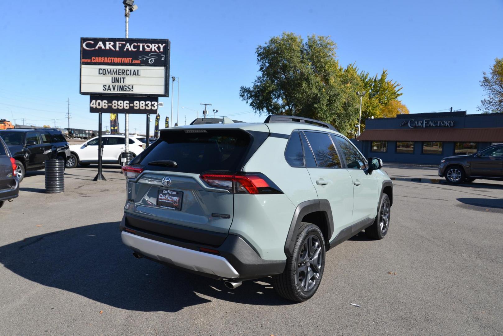 2022 Lunar Rock /Black Toyota RAV4 Adventure AWD (2T3J1RFV1NW) with an 2.5L L4 DOHC 16V engine, 8 speed Automatic transmission, located at 4562 State Avenue, Billings, MT, 59101, (406) 896-9833, 45.769516, -108.526772 - Photo#6